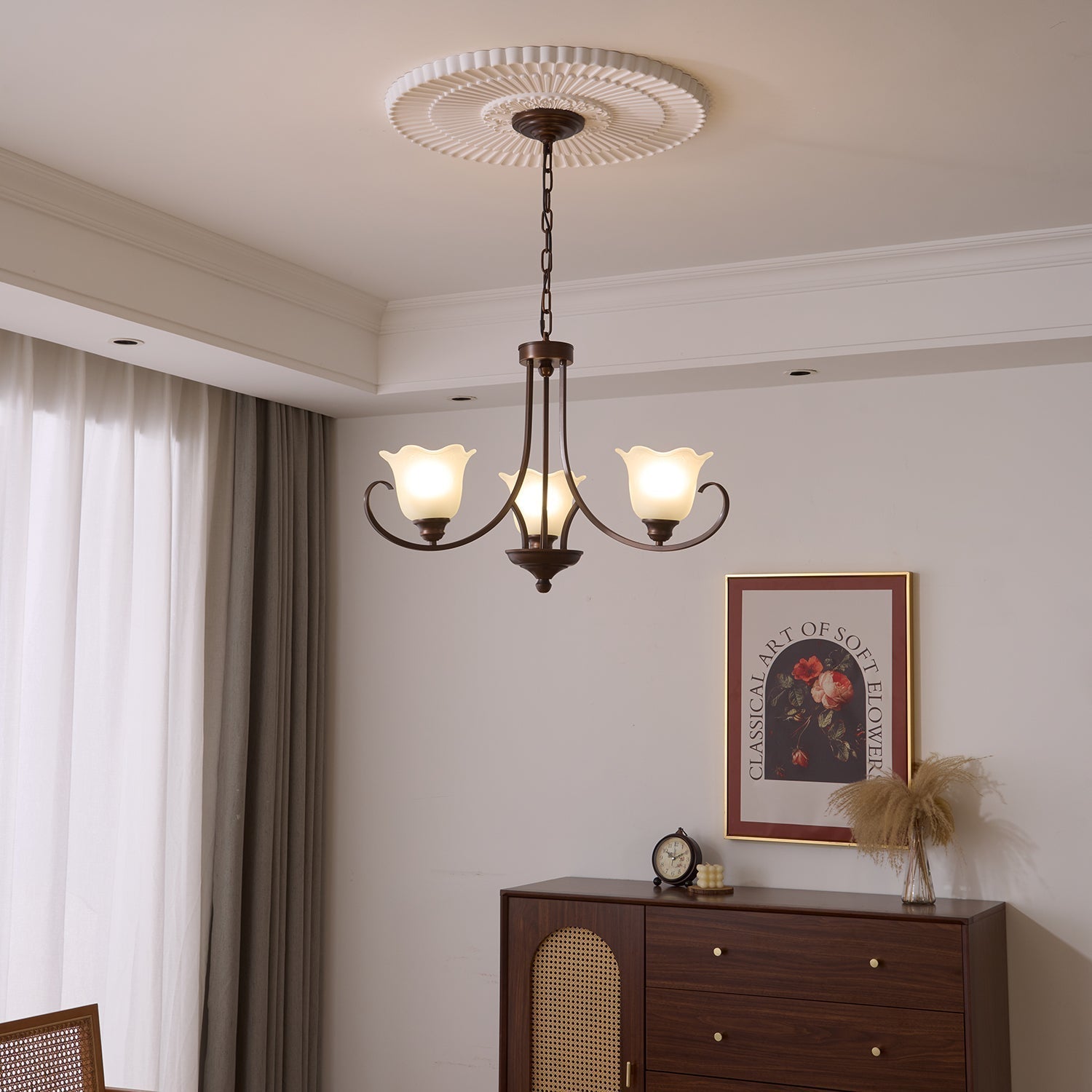 Mireille Floral Chandelier - Letslighting