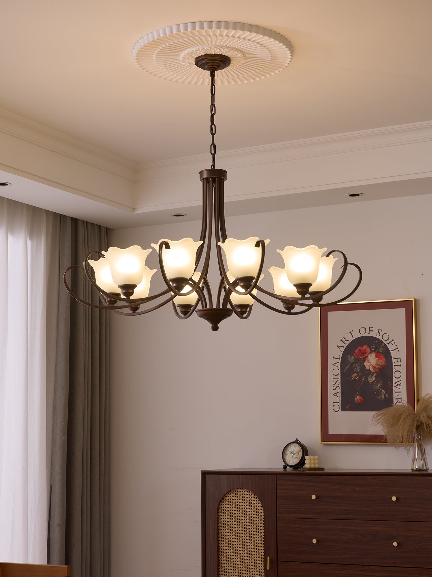 Mireille Floral Chandelier - Letslighting
