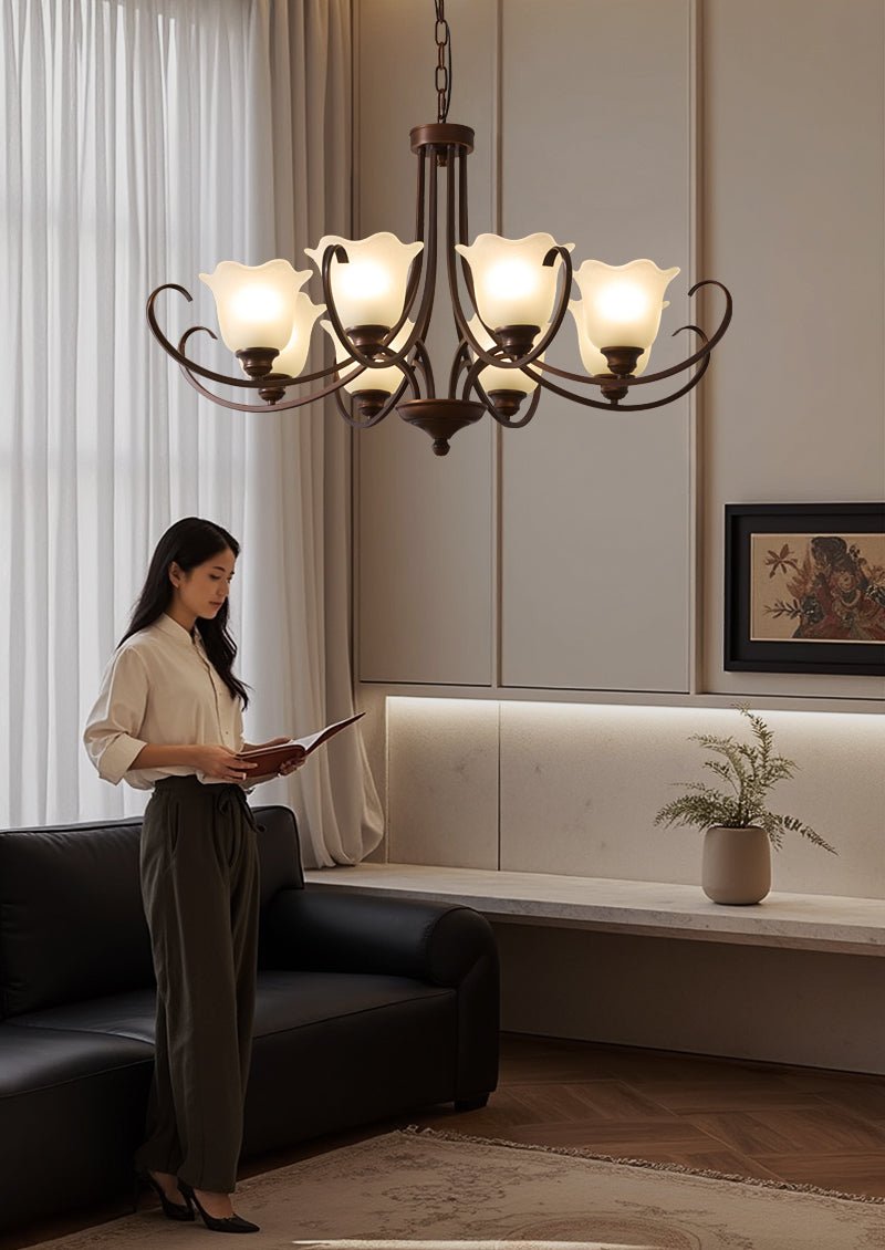 Mireille Floral Chandelier - Letslighting