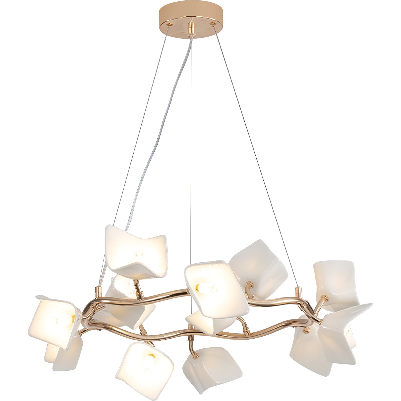 Mistral Flora Chandelier - Letslighting