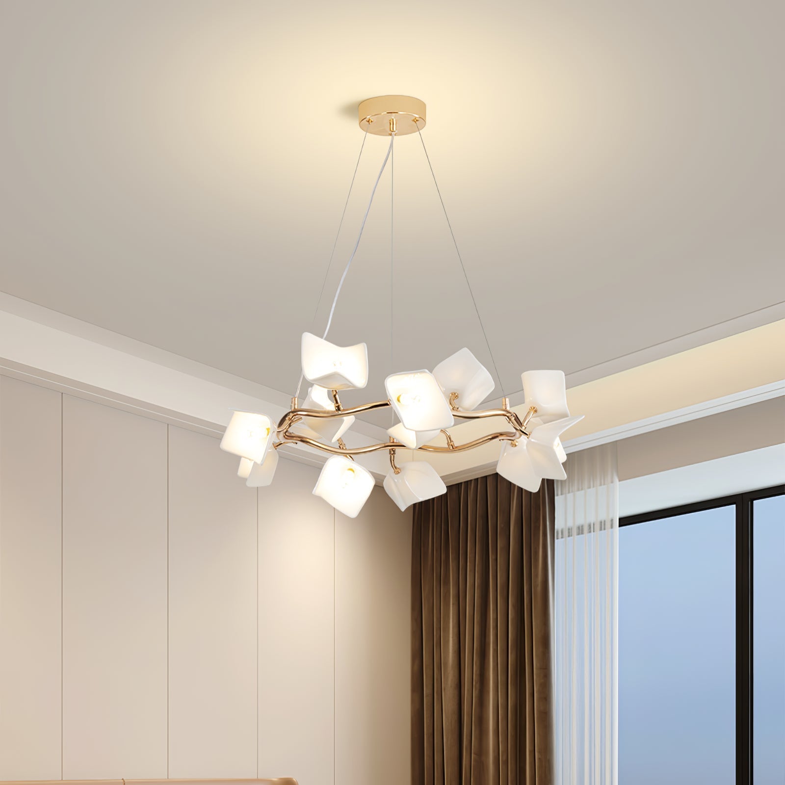 Mistral Flora Chandelier - Letslighting