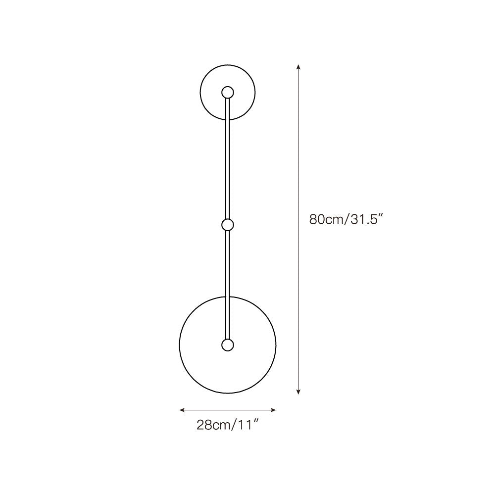 Ilvara Modern Minimalist Beige Travertine Wall Lamp - Lamp Copper