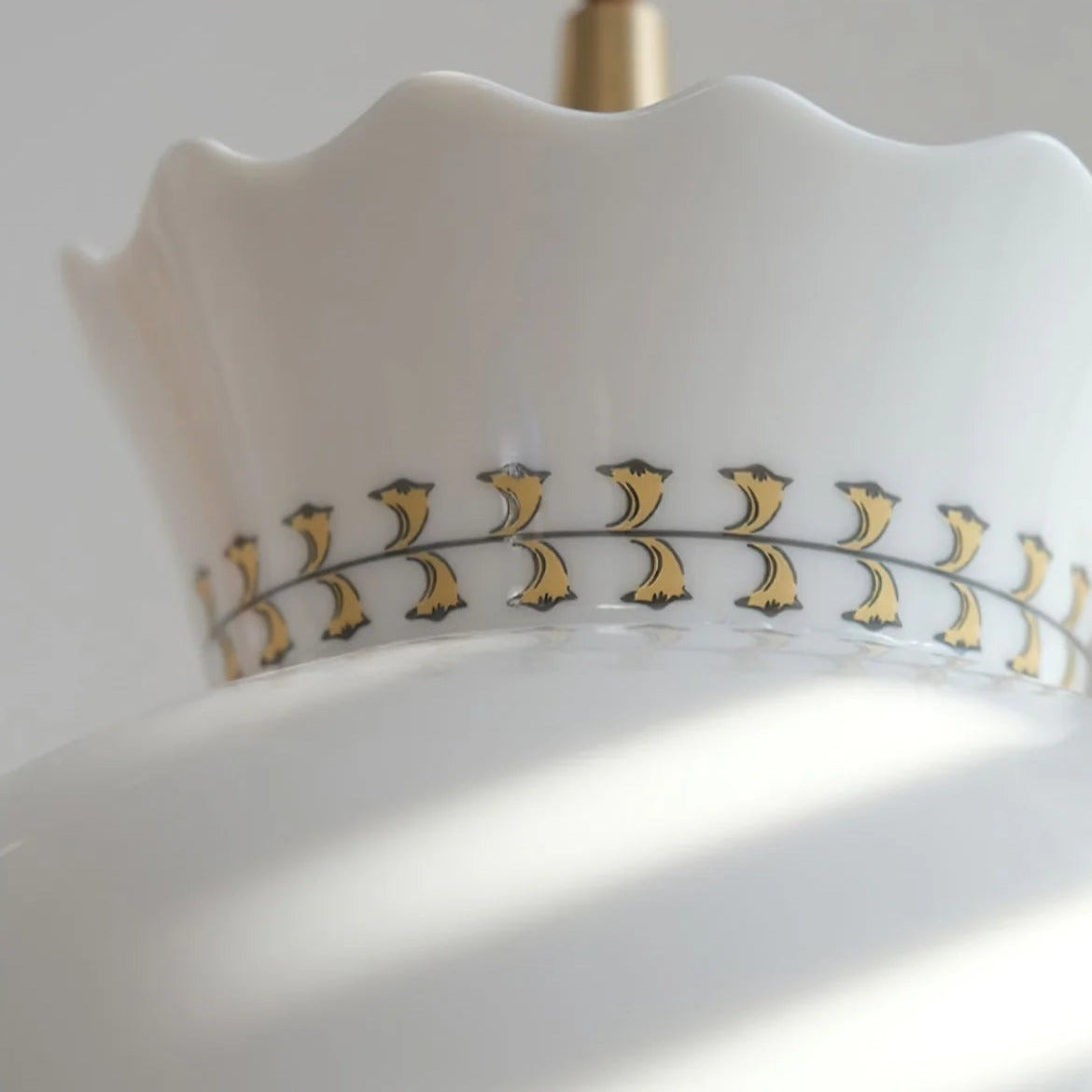 Valentina Moderna Forma de Sombrero LED Lámpara Colgante Dormitorio
