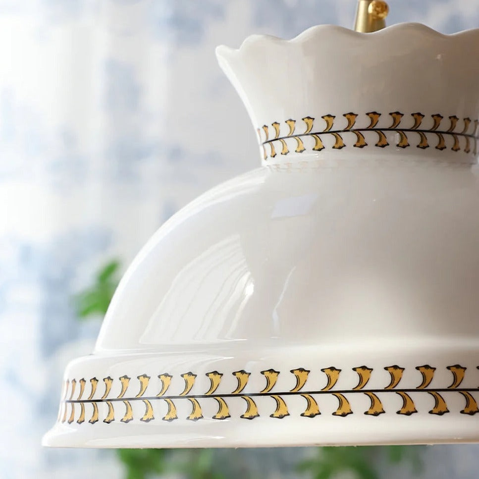 Valentina Moderna Forma de Sombrero LED Lámpara Colgante Dormitorio