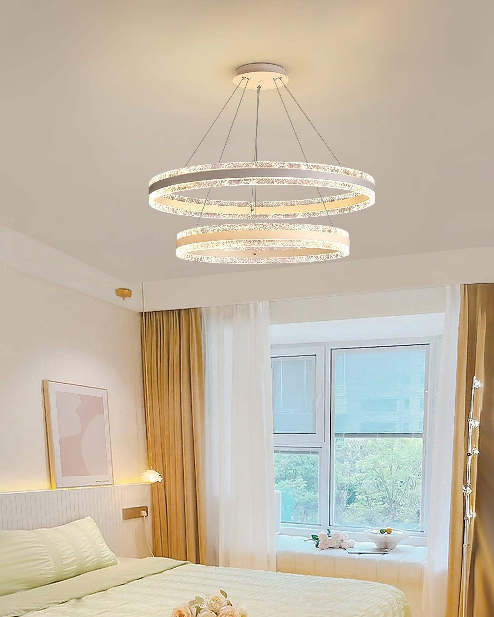 Modern Circle LED Chandelier - Letslighting