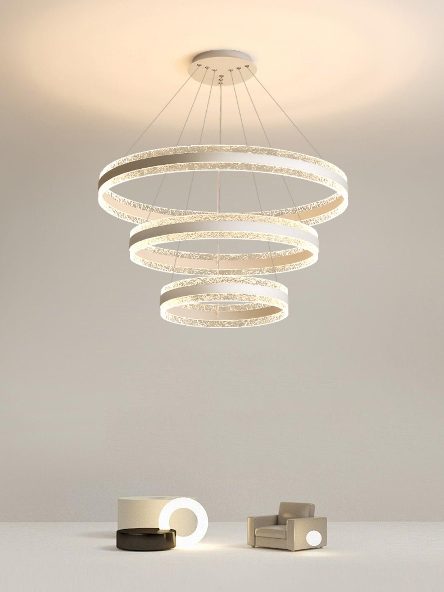 Modern Circle LED Chandelier - Letslighting
