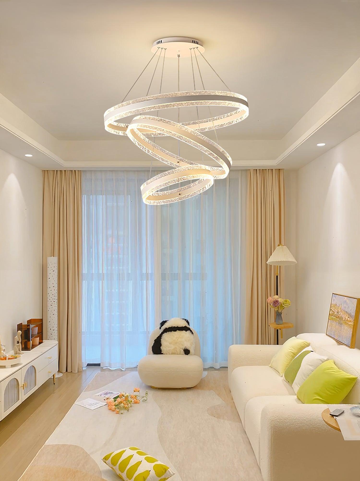 Modern Circle LED Chandelier - Letslighting