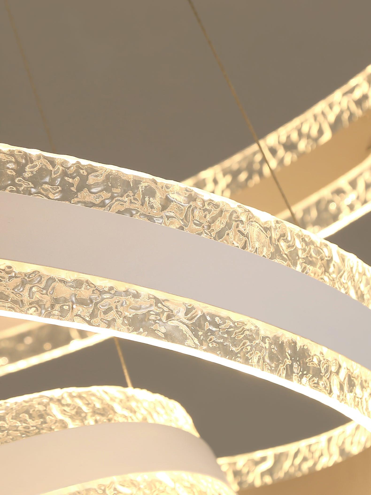 Modern Circle LED Chandelier - Letslighting
