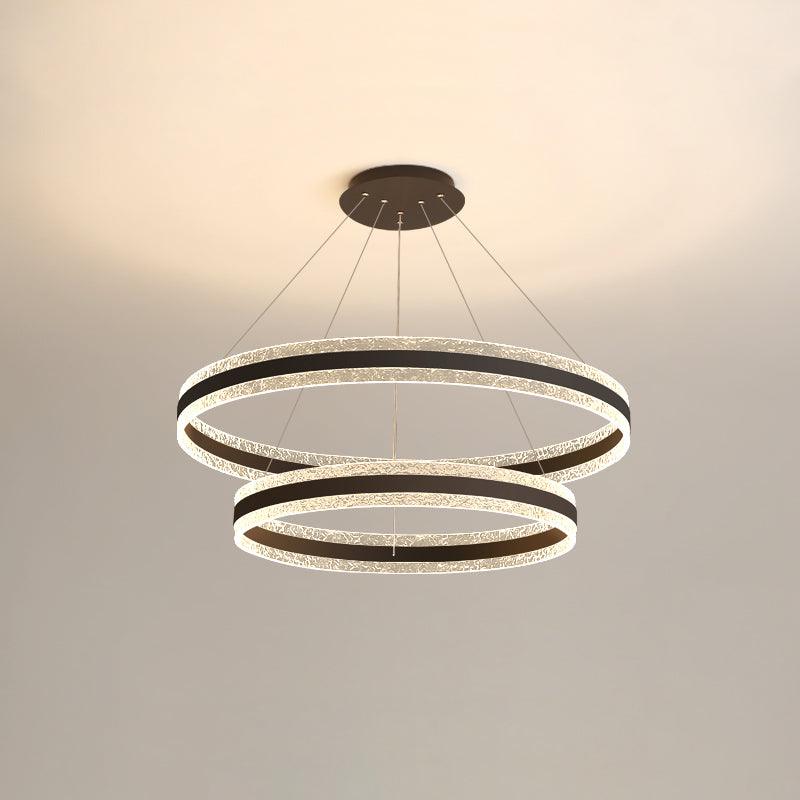 Modern Circle LED Chandelier - Letslighting