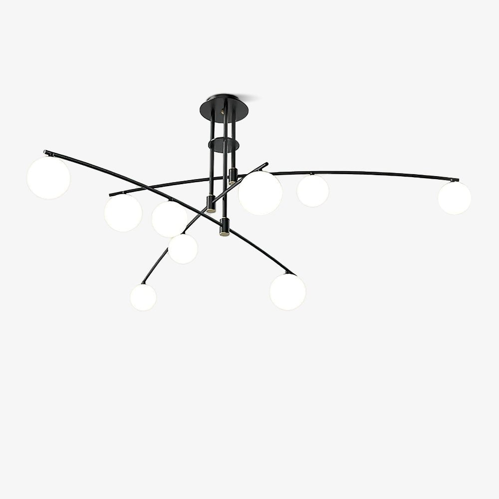 Modern Long Arm Chandelier - Letslighting