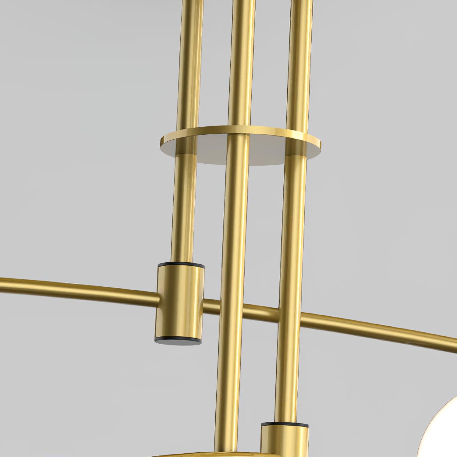 Modern Long Arm Chandelier - Letslighting