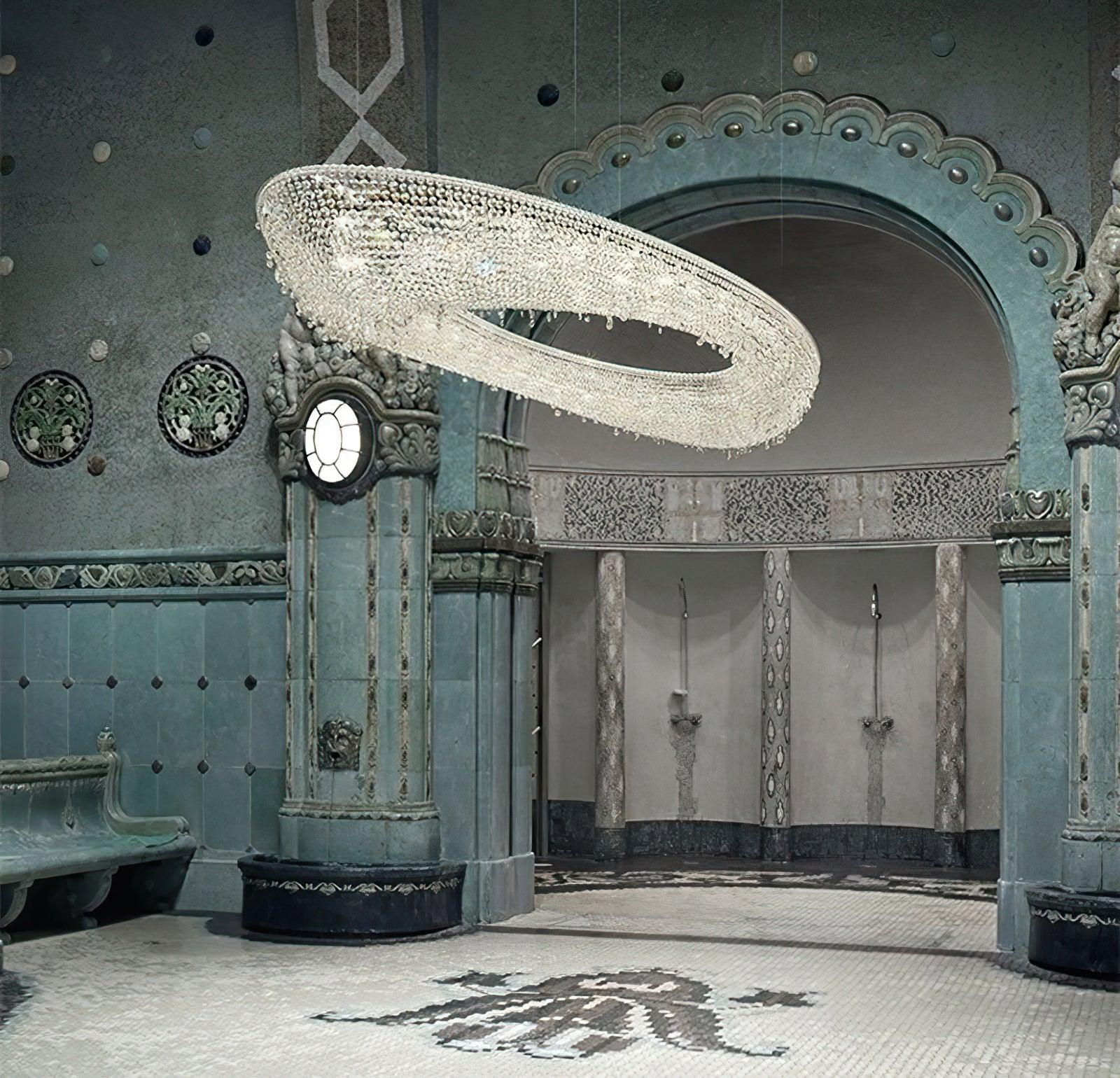 Aeliora Embellished Crystal Pendant Light - Letslighting