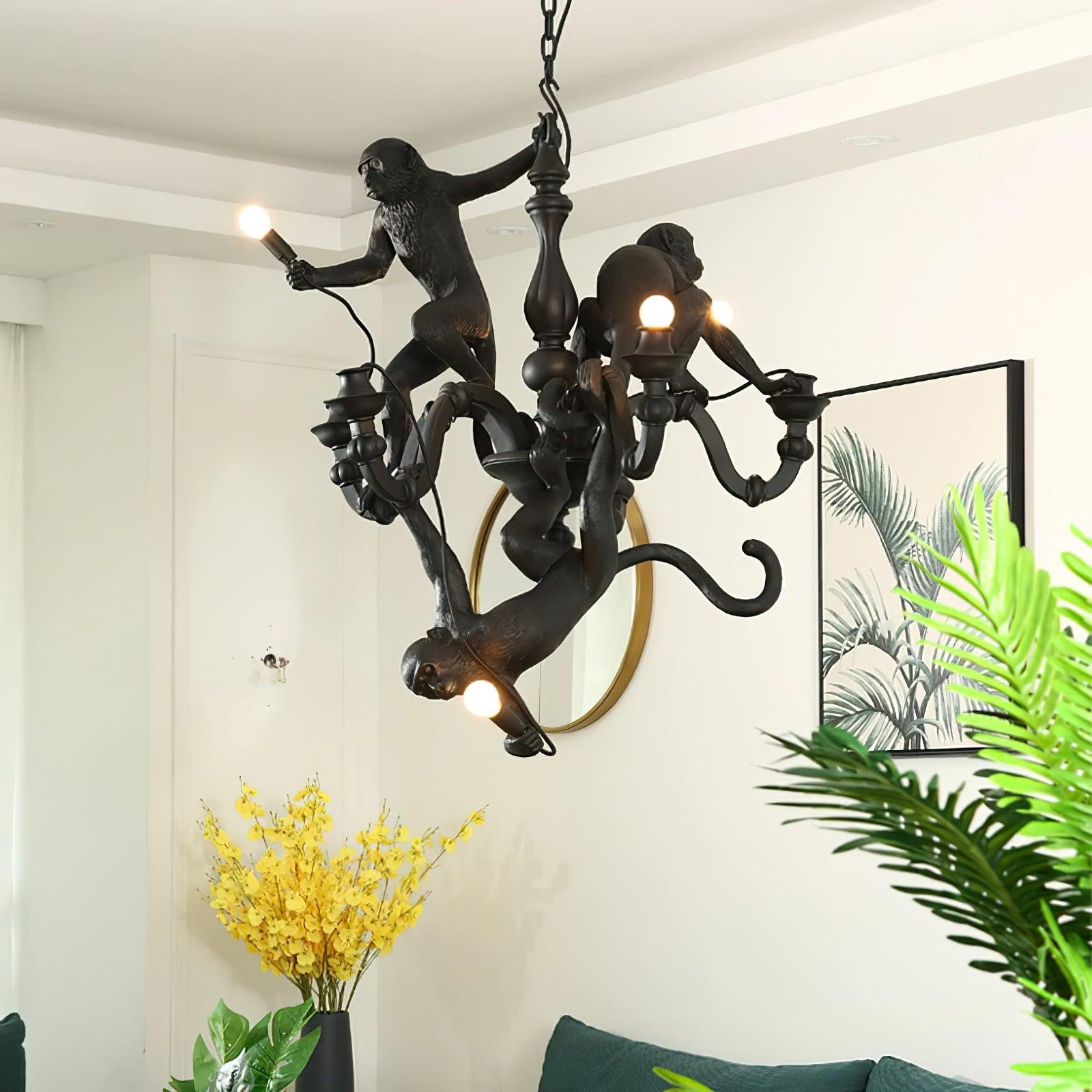 Monkey Chandelier - Letslighting