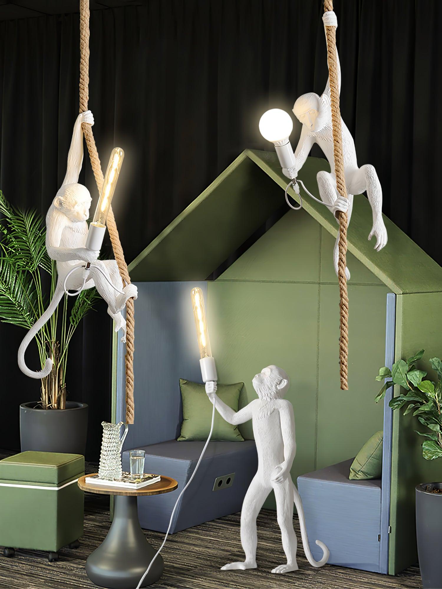 Monkey Pendant Lamp - Letslighting