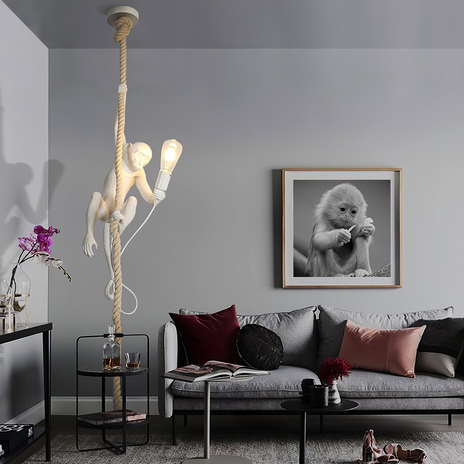 Monkey Pendant Lamp - Letslighting