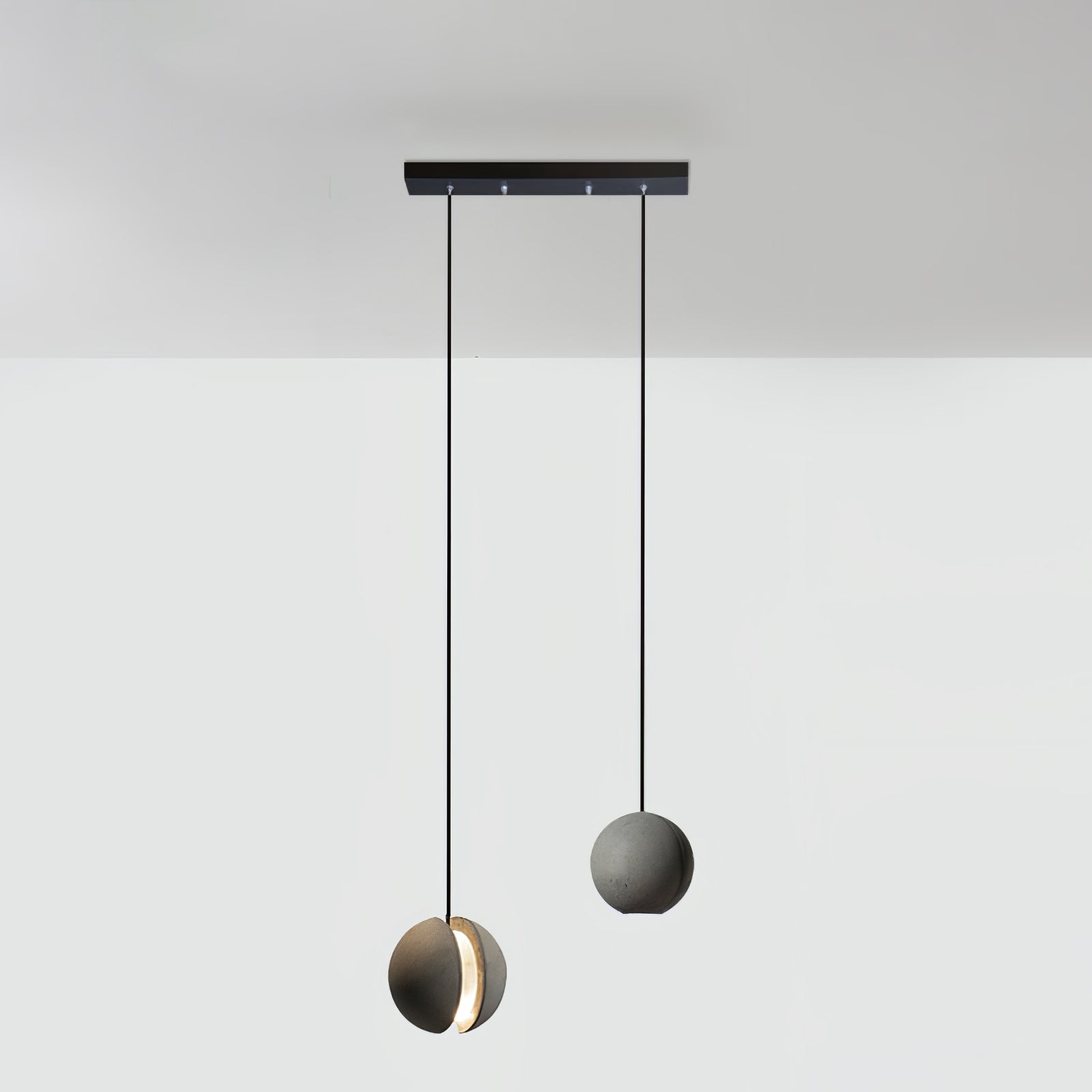 Moon Concrete Pendant Lamp - Letslighting