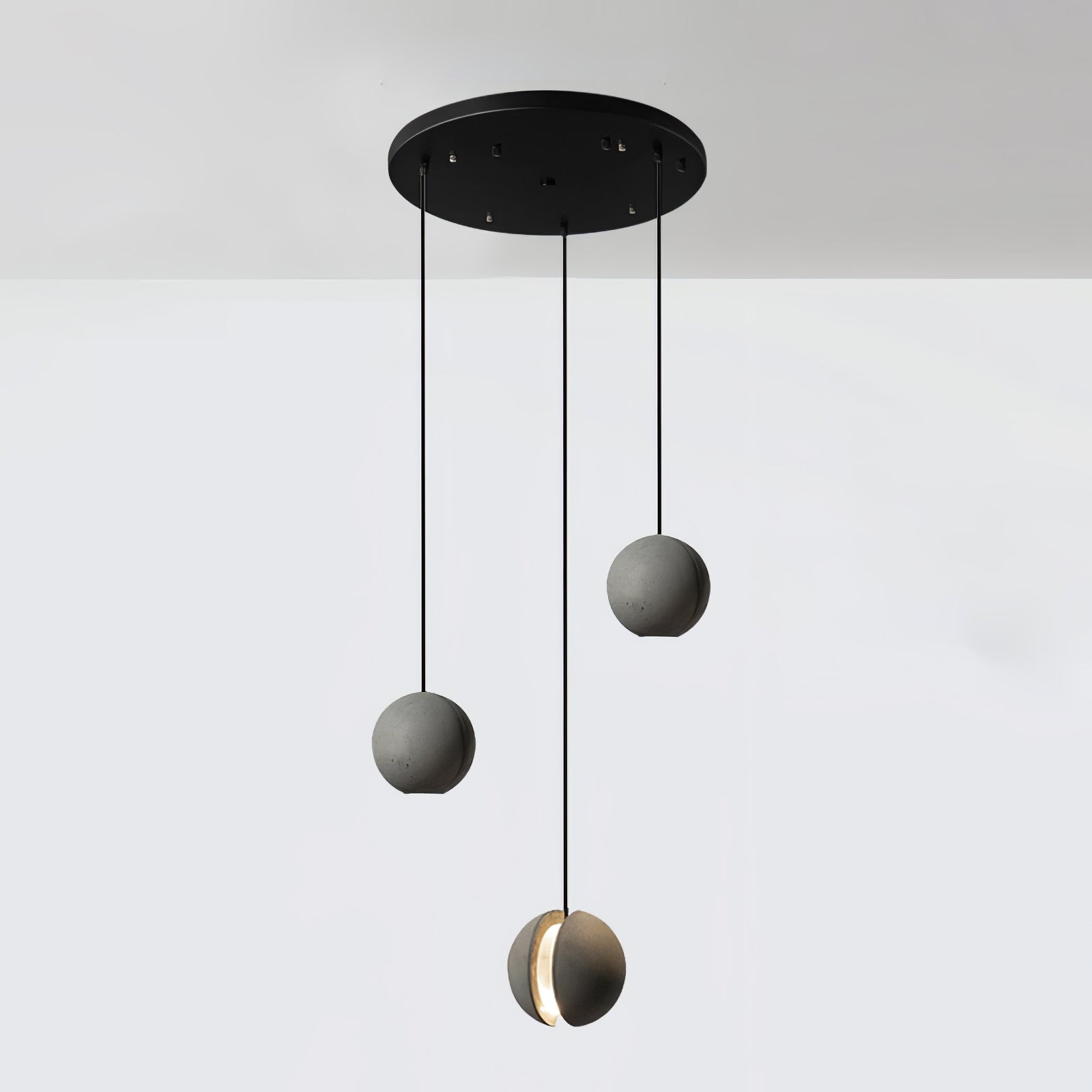 Moon Concrete Pendant Lamp - Letslighting