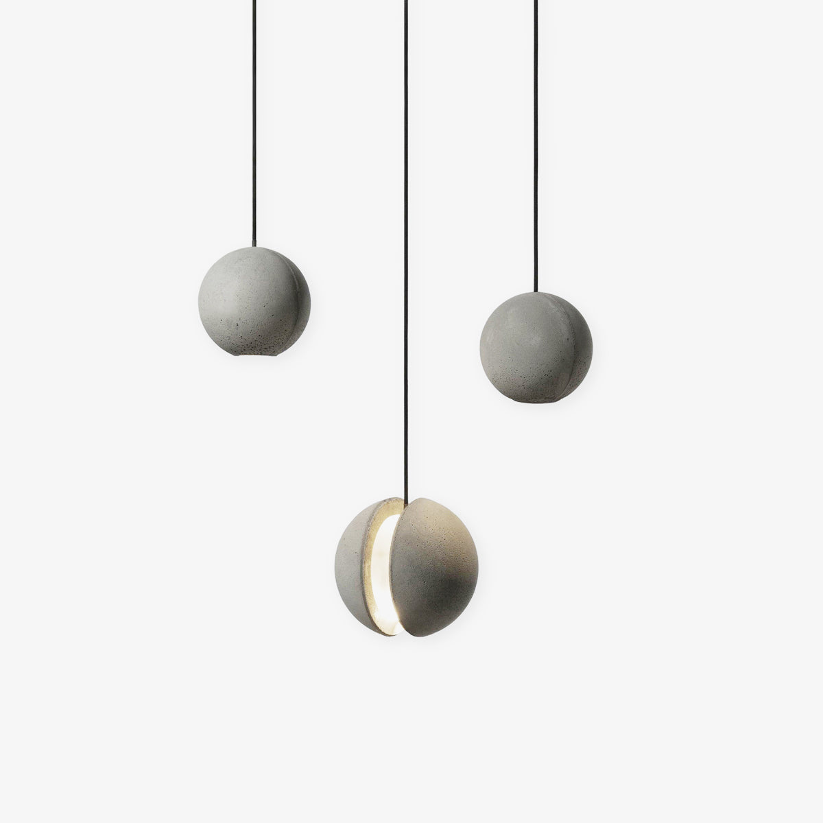 Moon Concrete Pendant Lamp - Letslighting