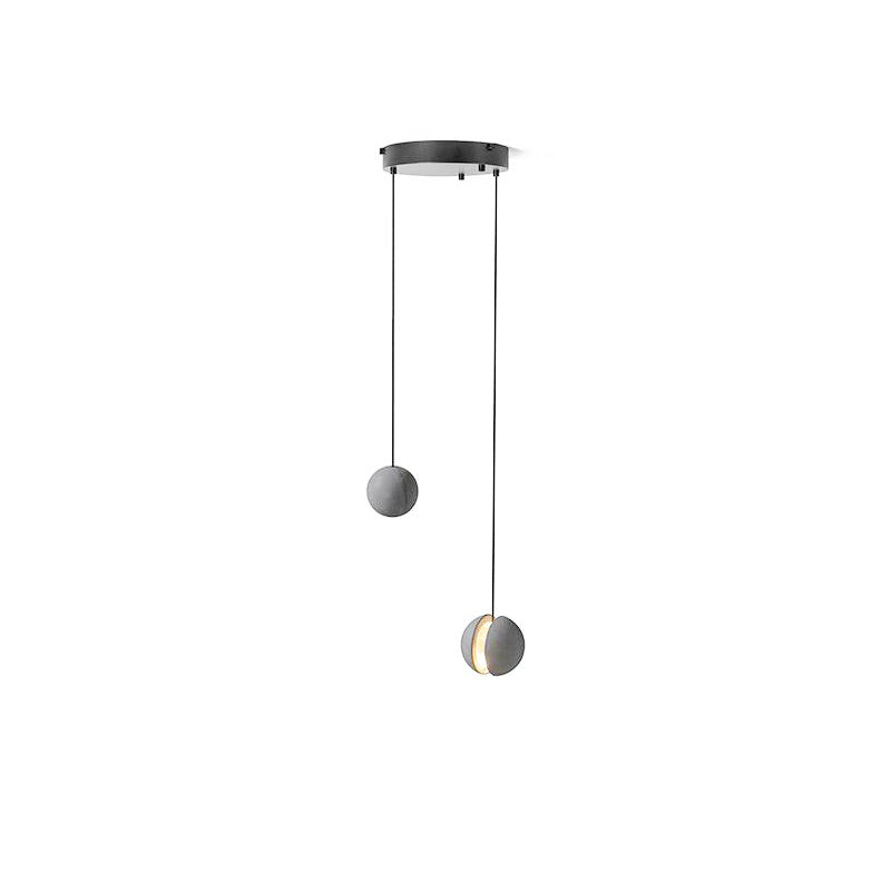 Moon Concrete Pendant Lamp - Letslighting