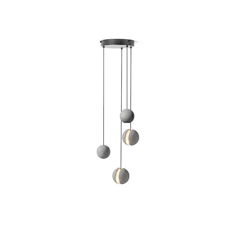 Moon Concrete Pendant Lamp - Letslighting