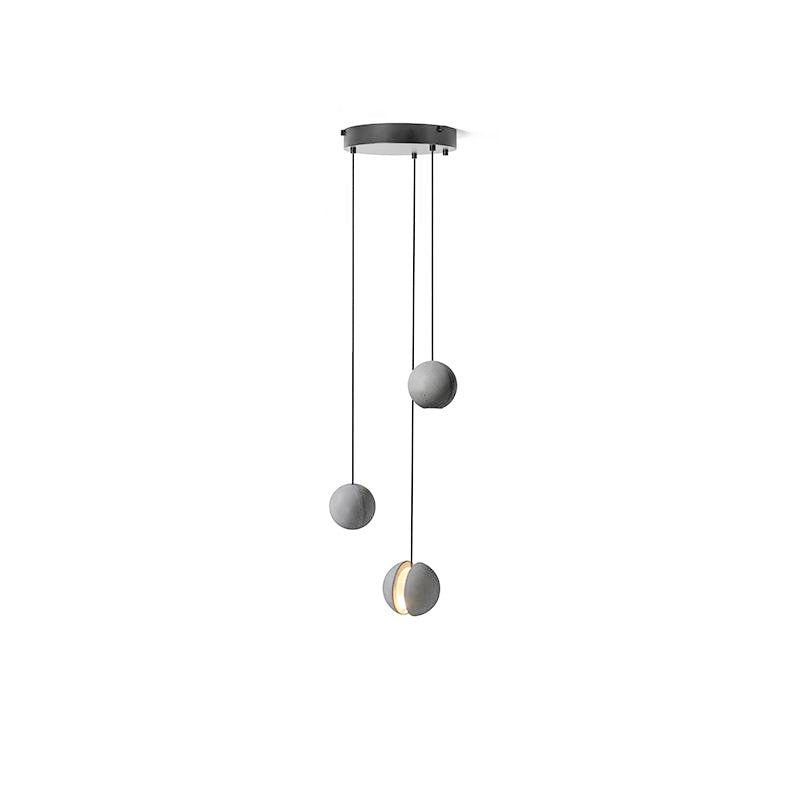 Moon Concrete Pendant Lamp - Letslighting