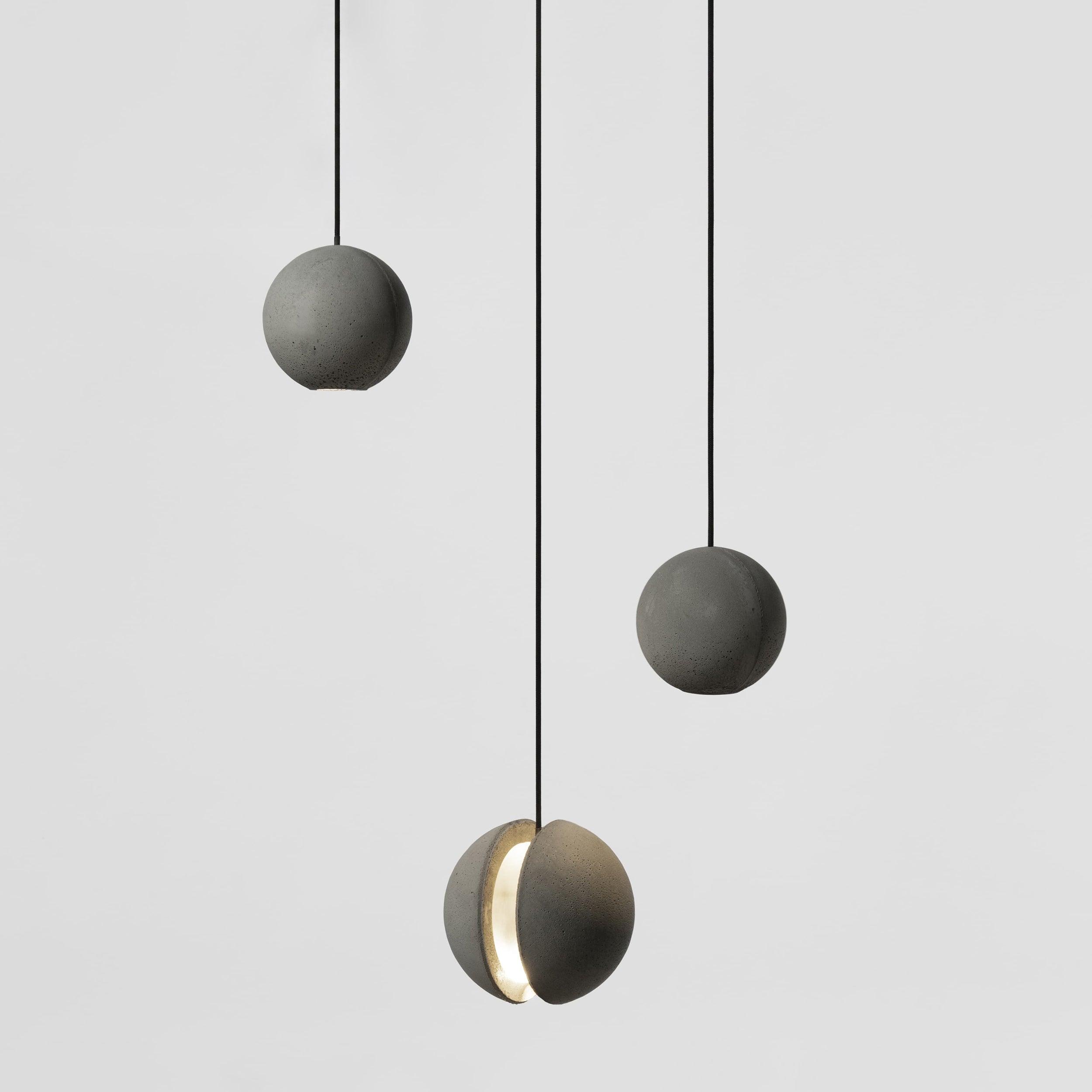 Moon Concrete Pendant Lamp - Letslighting