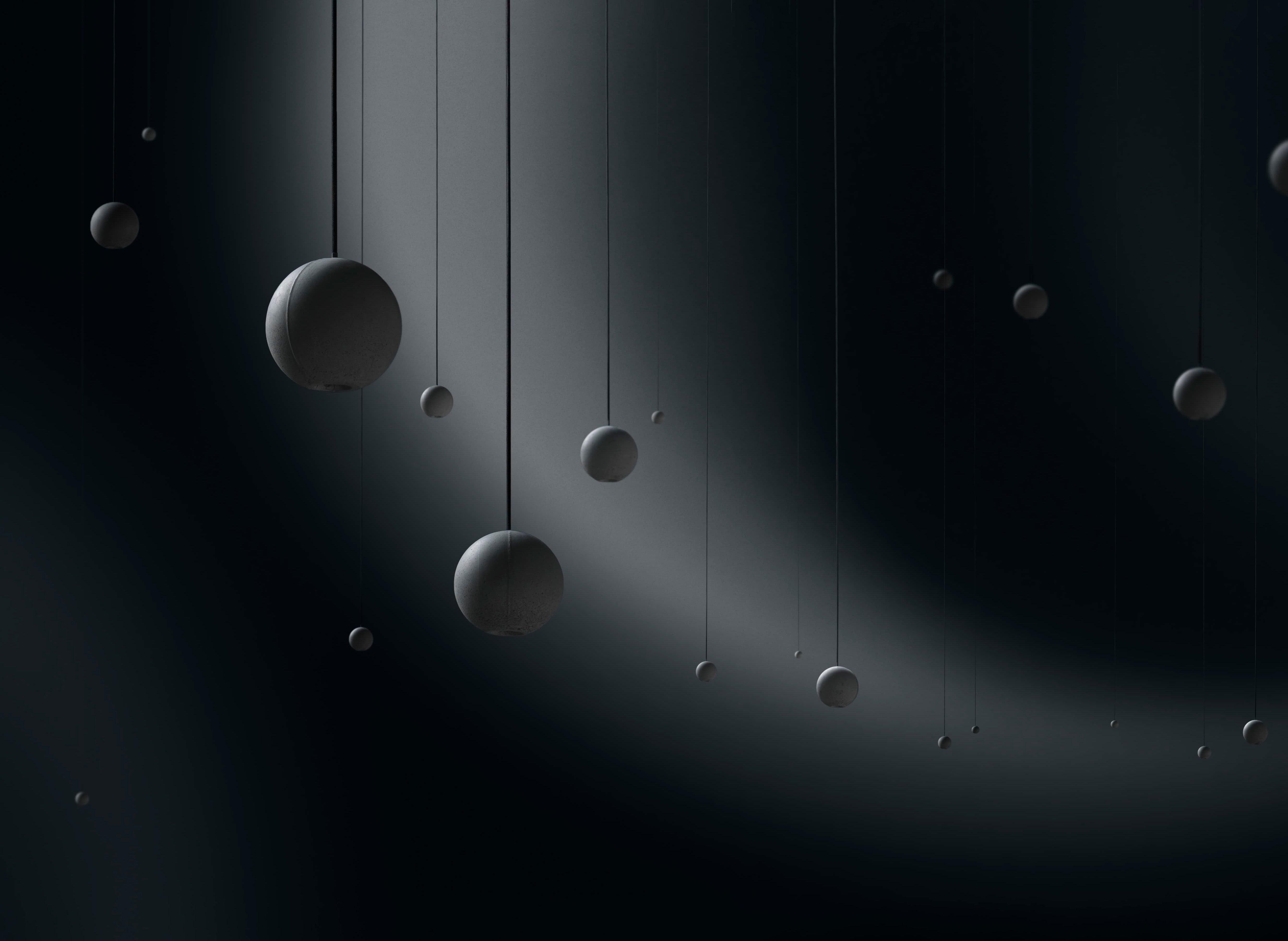 Moon Concrete Pendant Lamp - Letslighting