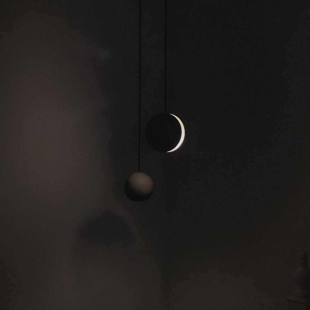 Moon Concrete Pendant Lamp - Letslighting