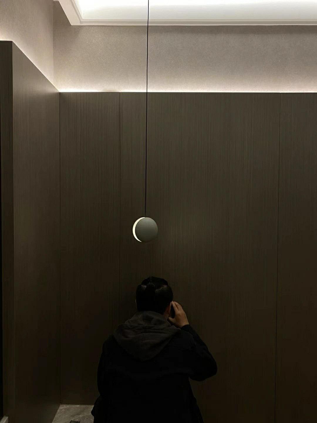 Moon Concrete Pendant Lamp - Letslighting