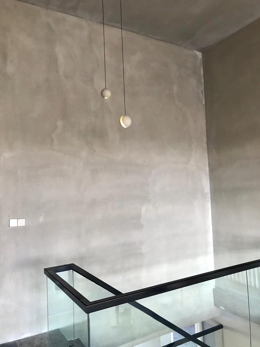 Moon Concrete Pendant Lamp - Letslighting