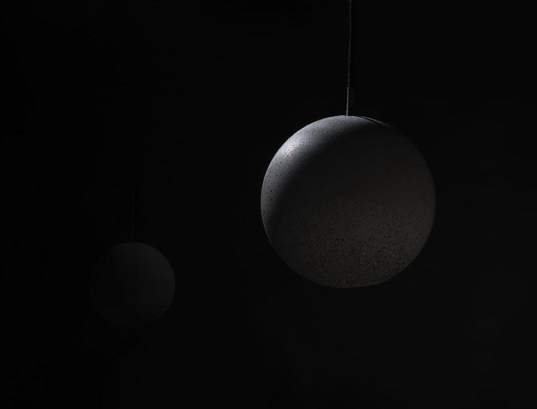 Moon Concrete Pendant Lamp - Letslighting