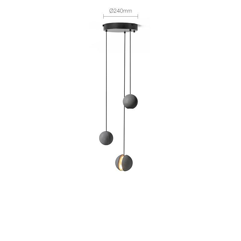 Moon Concrete Pendant Lamp - Letslighting