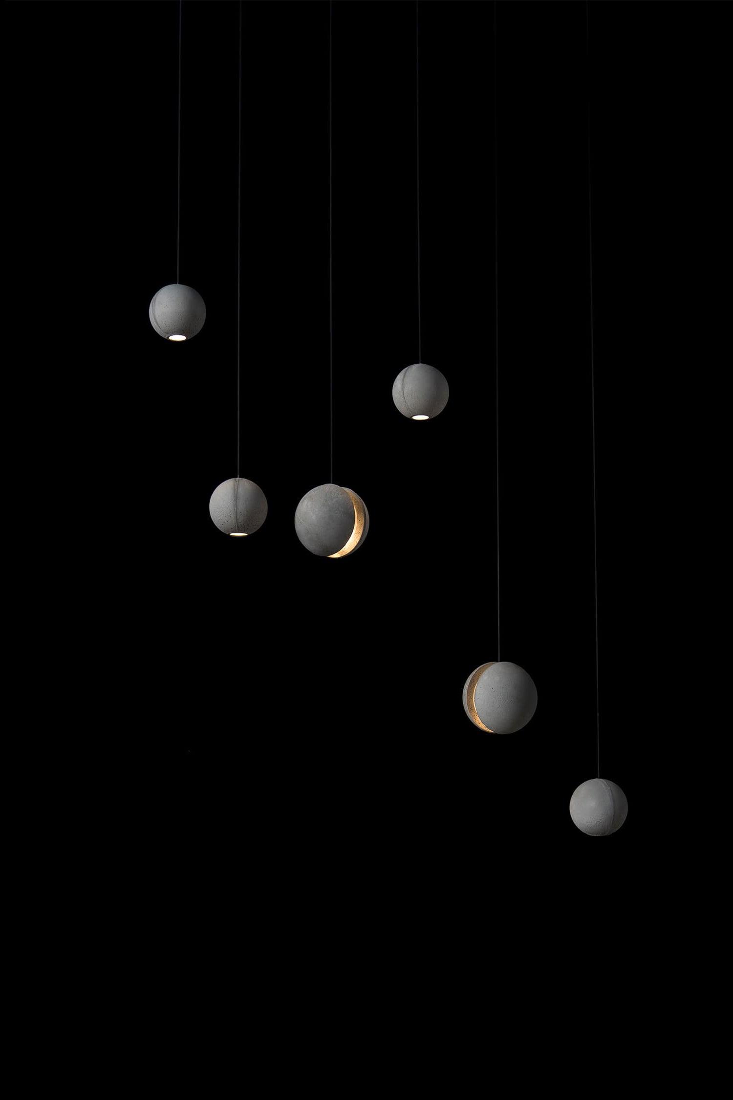 Moon Concrete Pendant Lamp - Letslighting