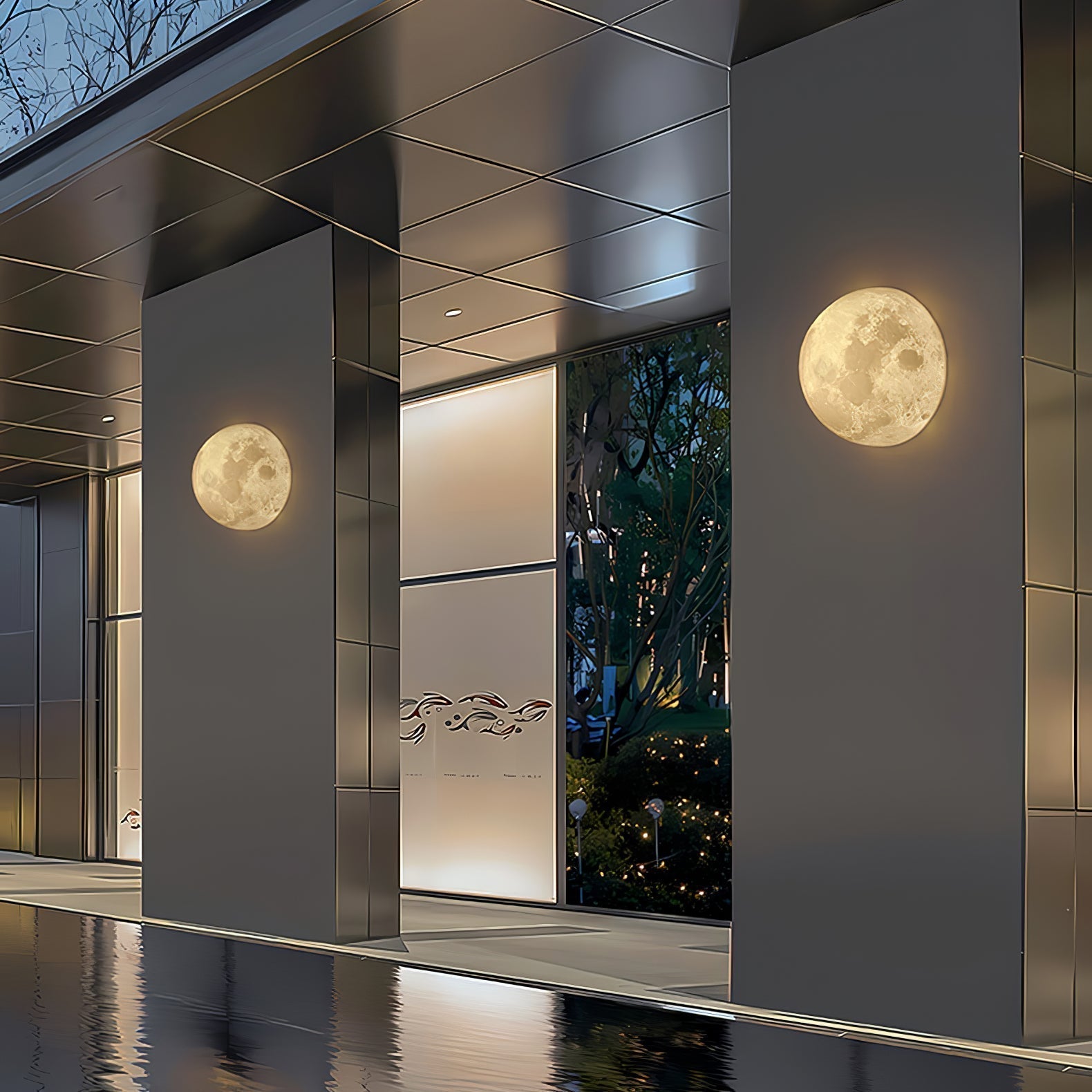 Moon 3D Wall Lamp - Letslighting