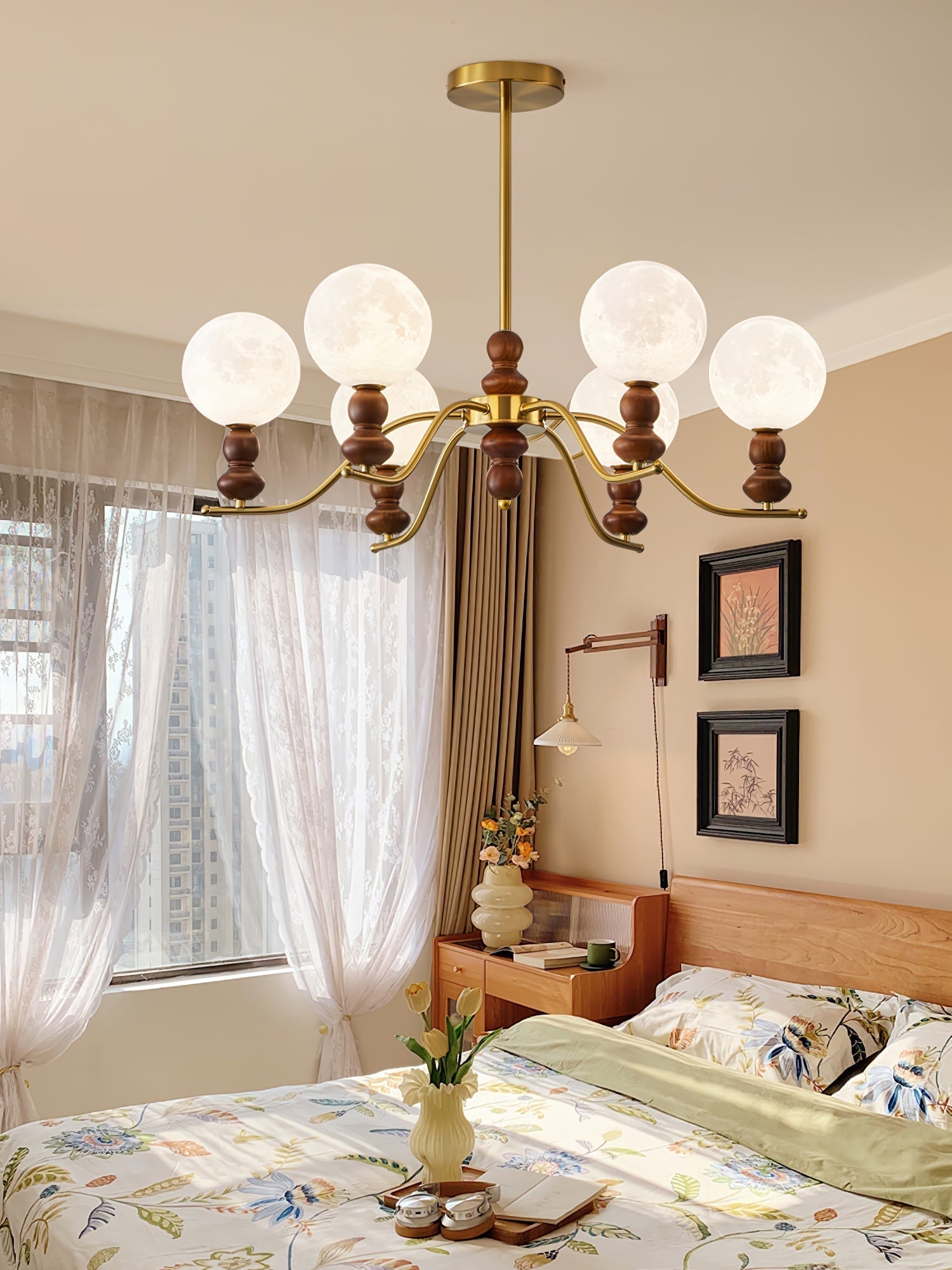 Moonlit Globe Chandelier - Letslighting