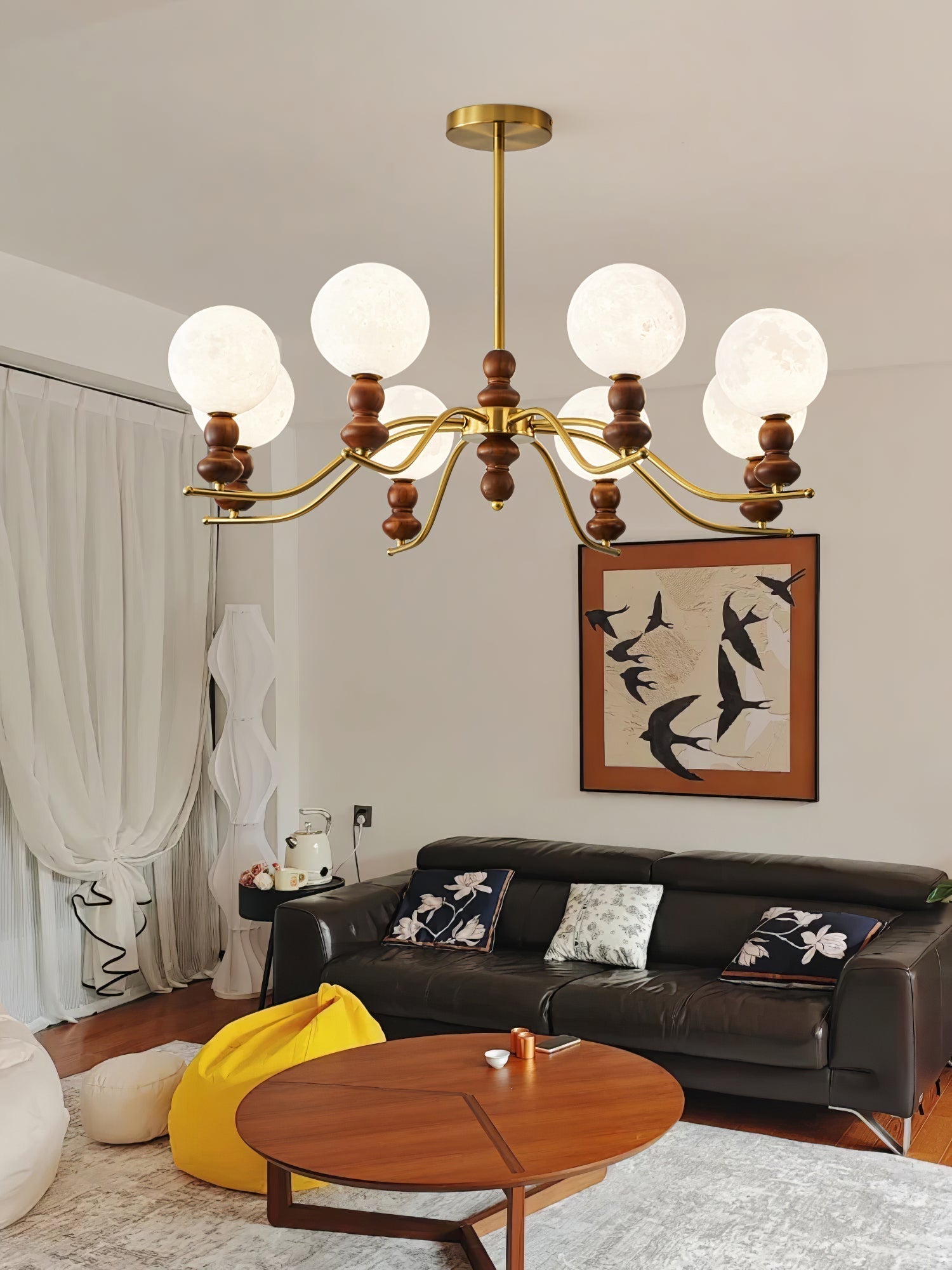 Moonlit Globe Chandelier - Letslighting