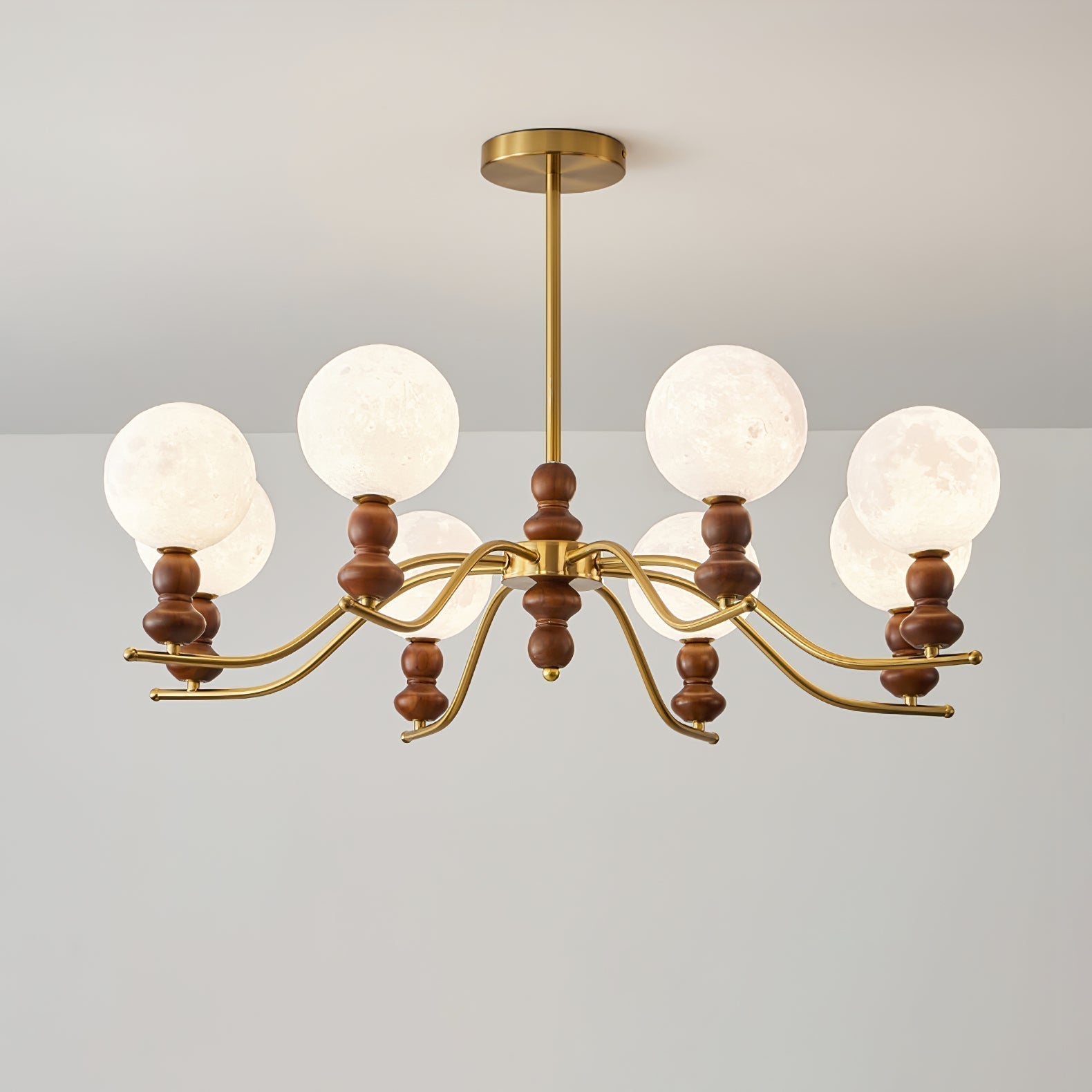 Moonlit Globe Chandelier - Letslighting