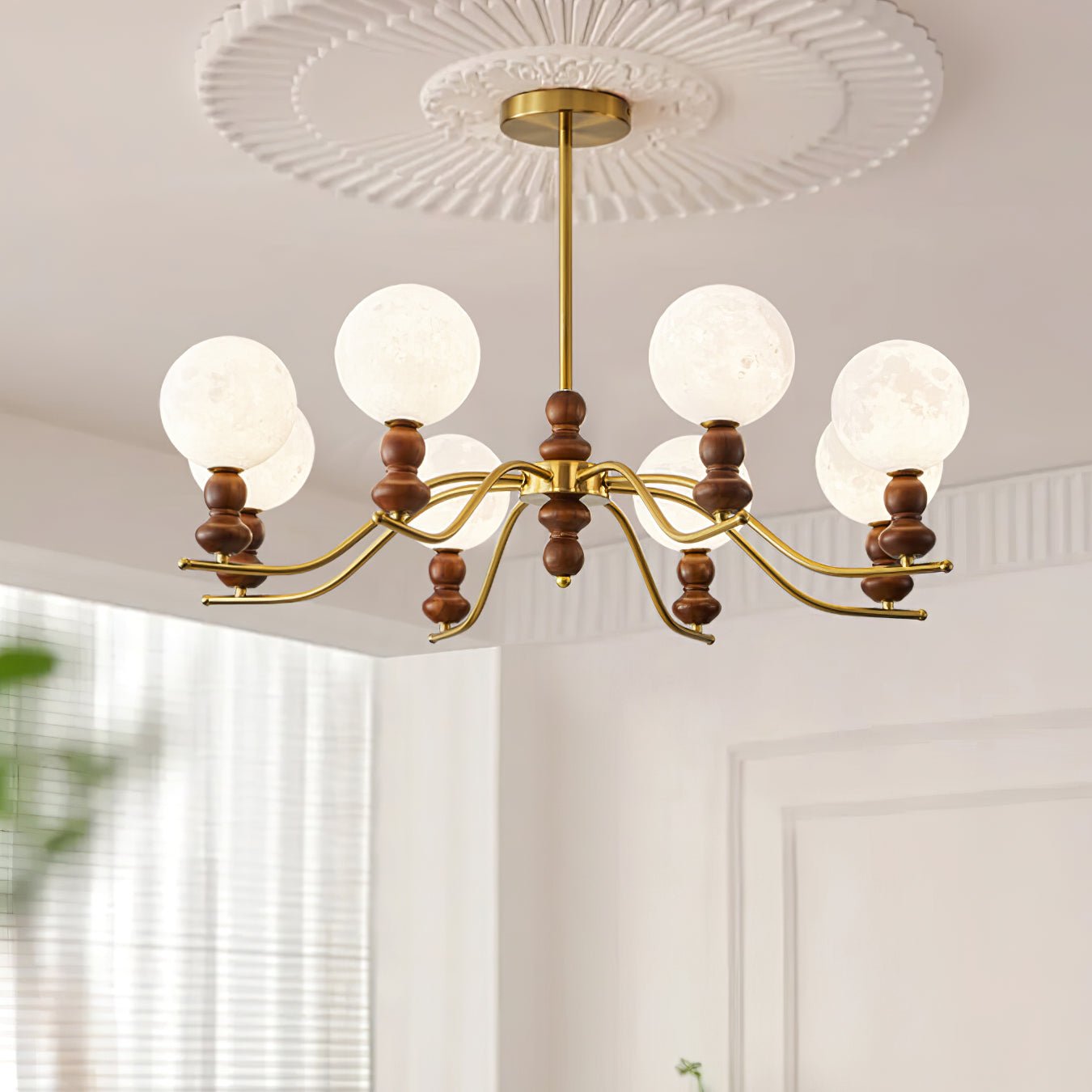 Moonlit Globe Chandelier - Letslighting