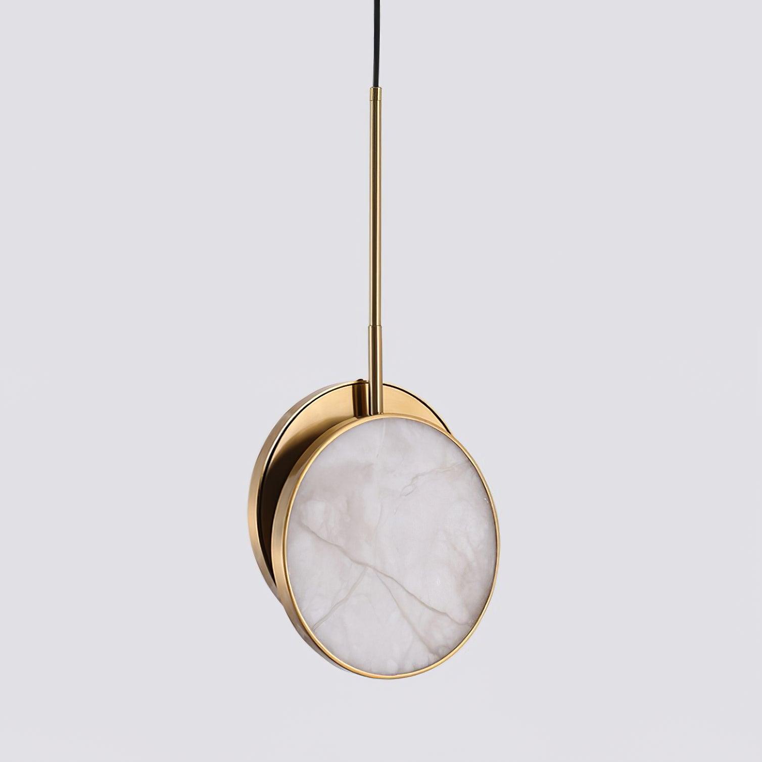Synoryra Dual Disc Alabaster Pendant Light - Letslighting