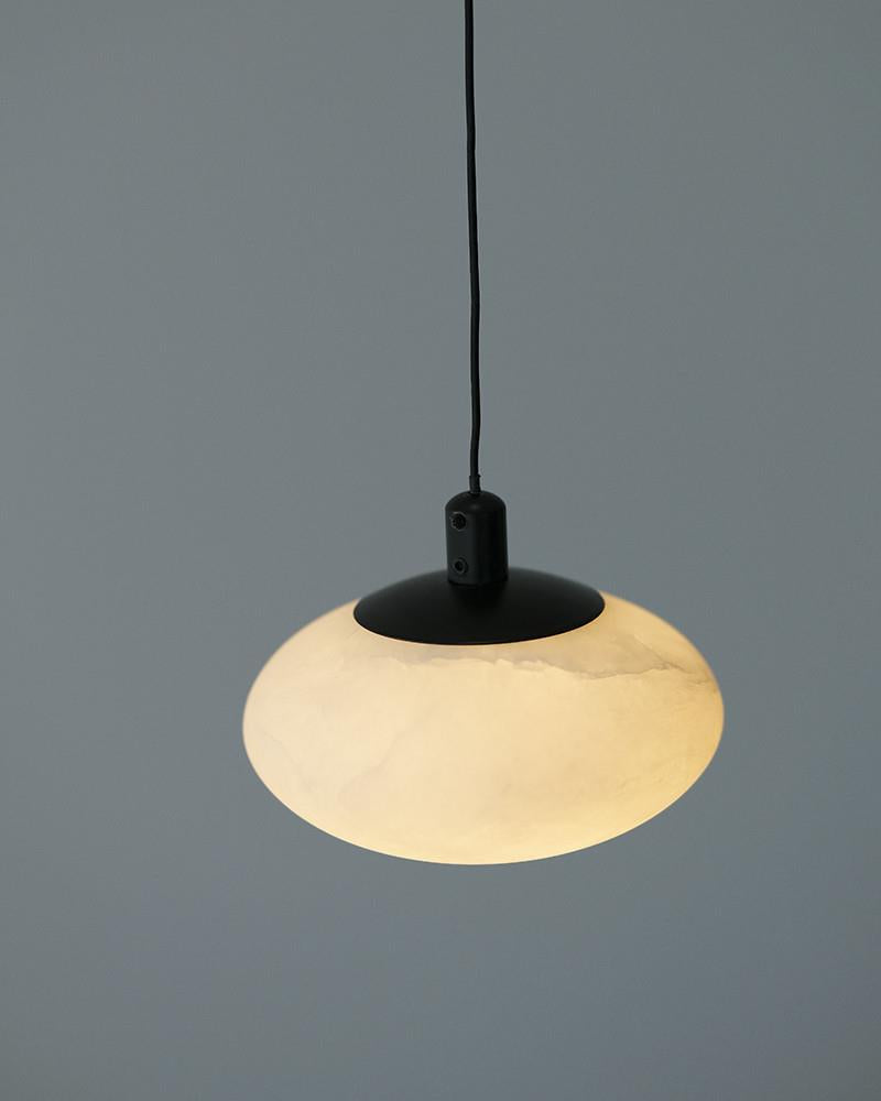 Cuthean Modern Minimalist Brass Alabaster Pendant Lamp - Lamp Copper