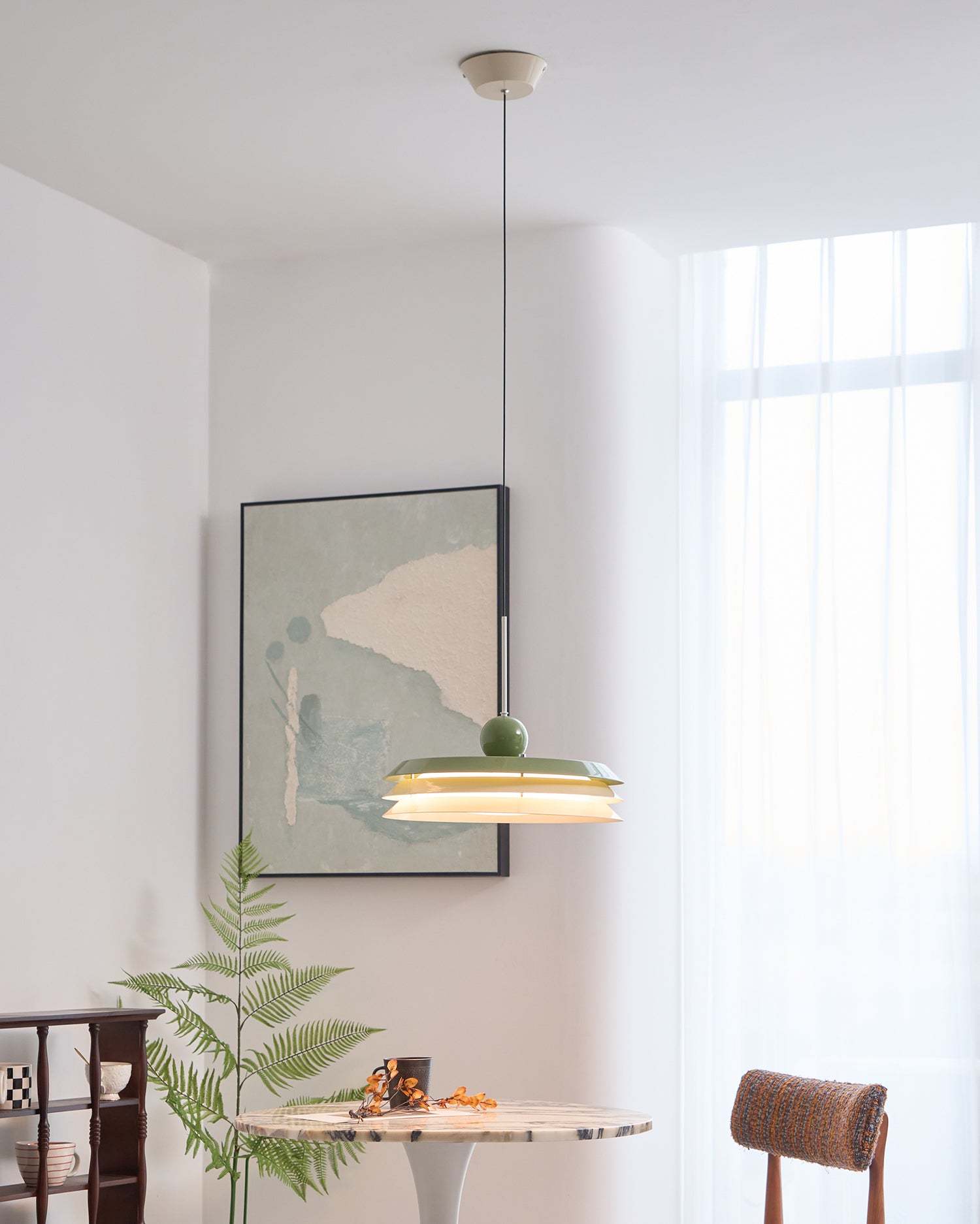 Morandi Layered Pendant Lamp - Letslighting