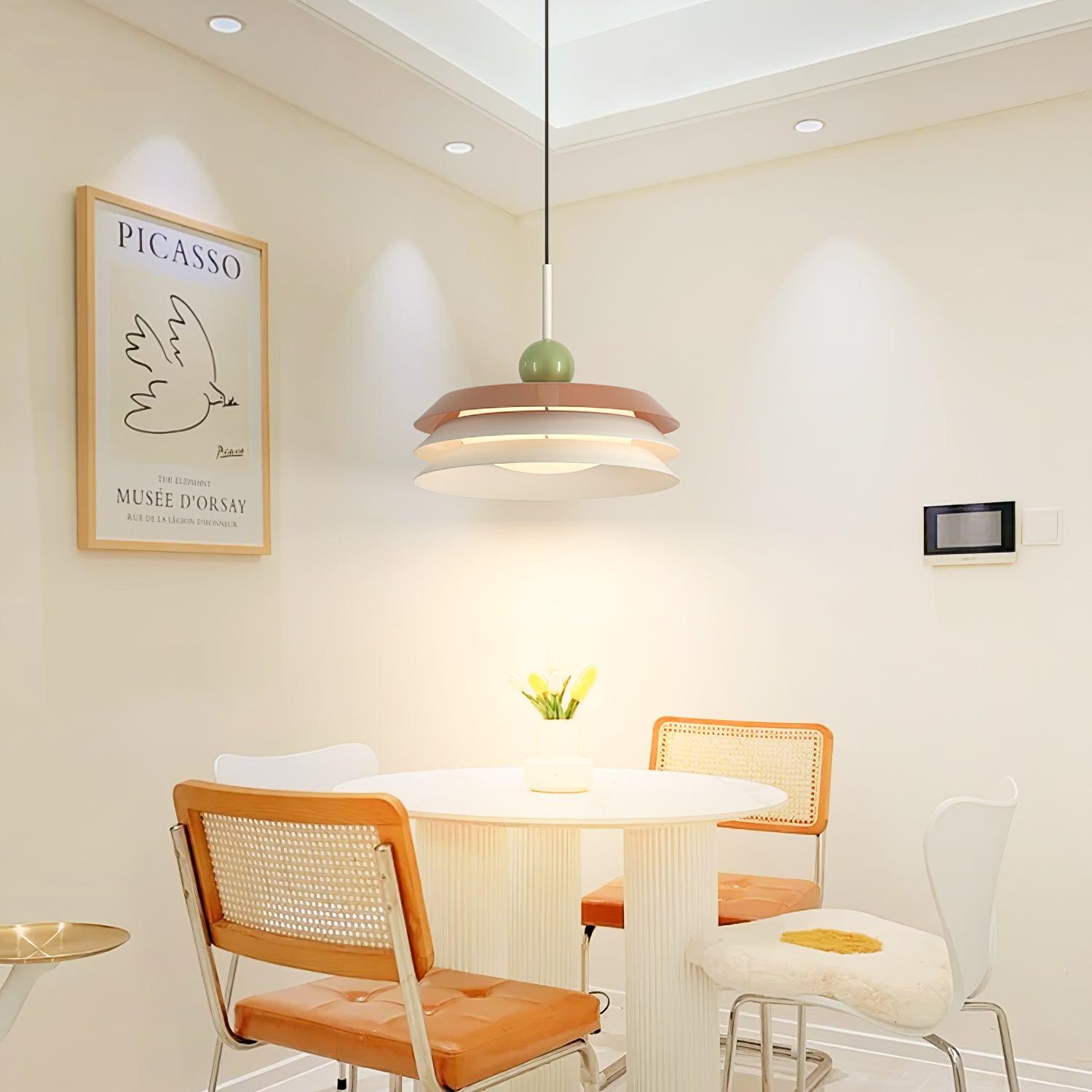 Morandi Layered Pendant Lamp - Letslighting