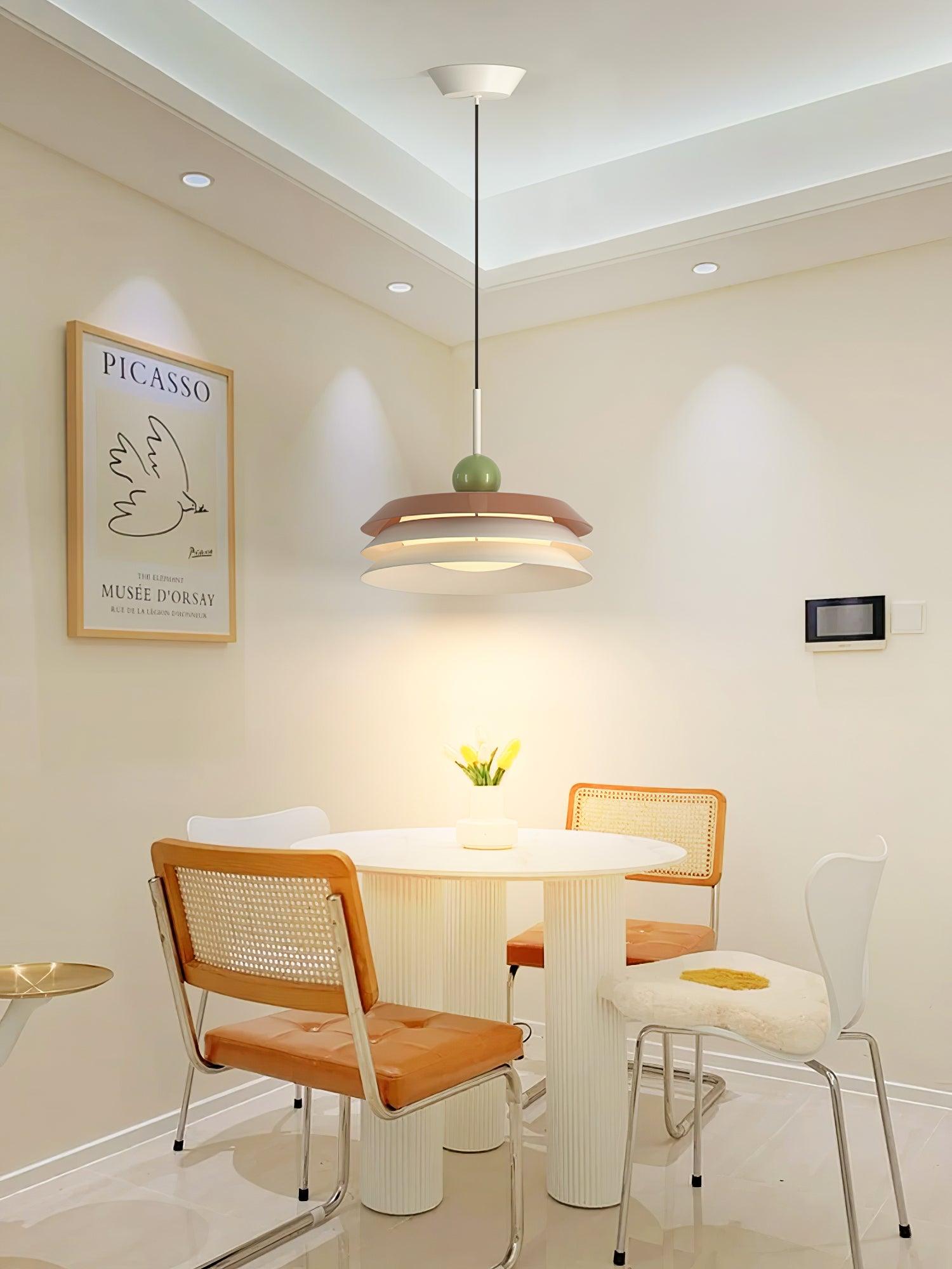 Morandi Layered Pendant Lamp - Letslighting