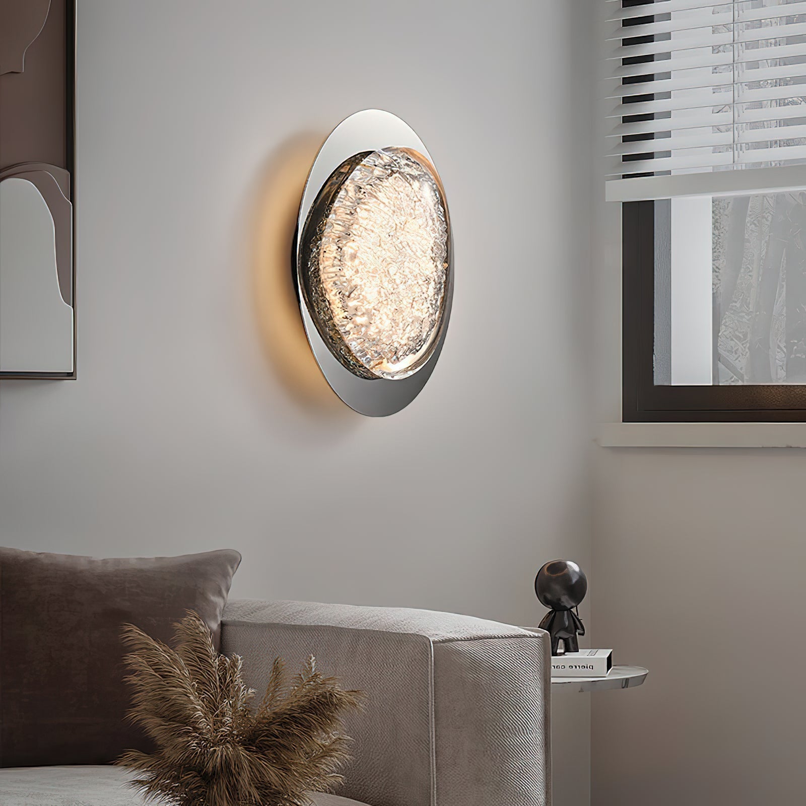 Alsolia Modern Minimalist Metal Sconce Wall Lamp - Lamp Copper
