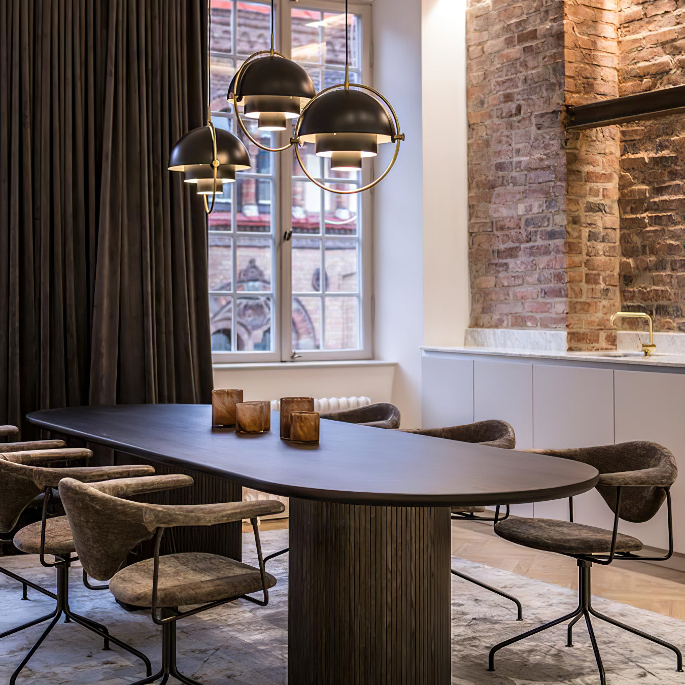 Deformed Ball Pendant Light - Letslighting