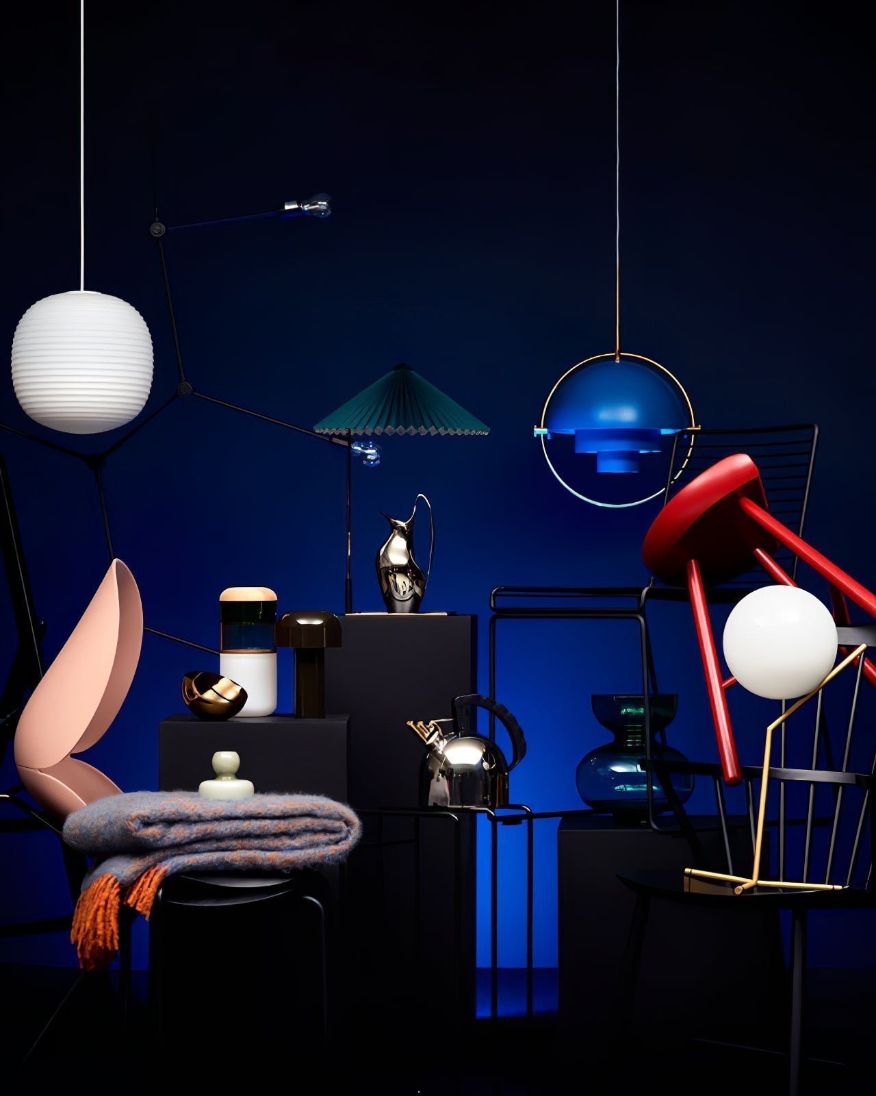 Deformed Ball Pendant Light - Letslighting