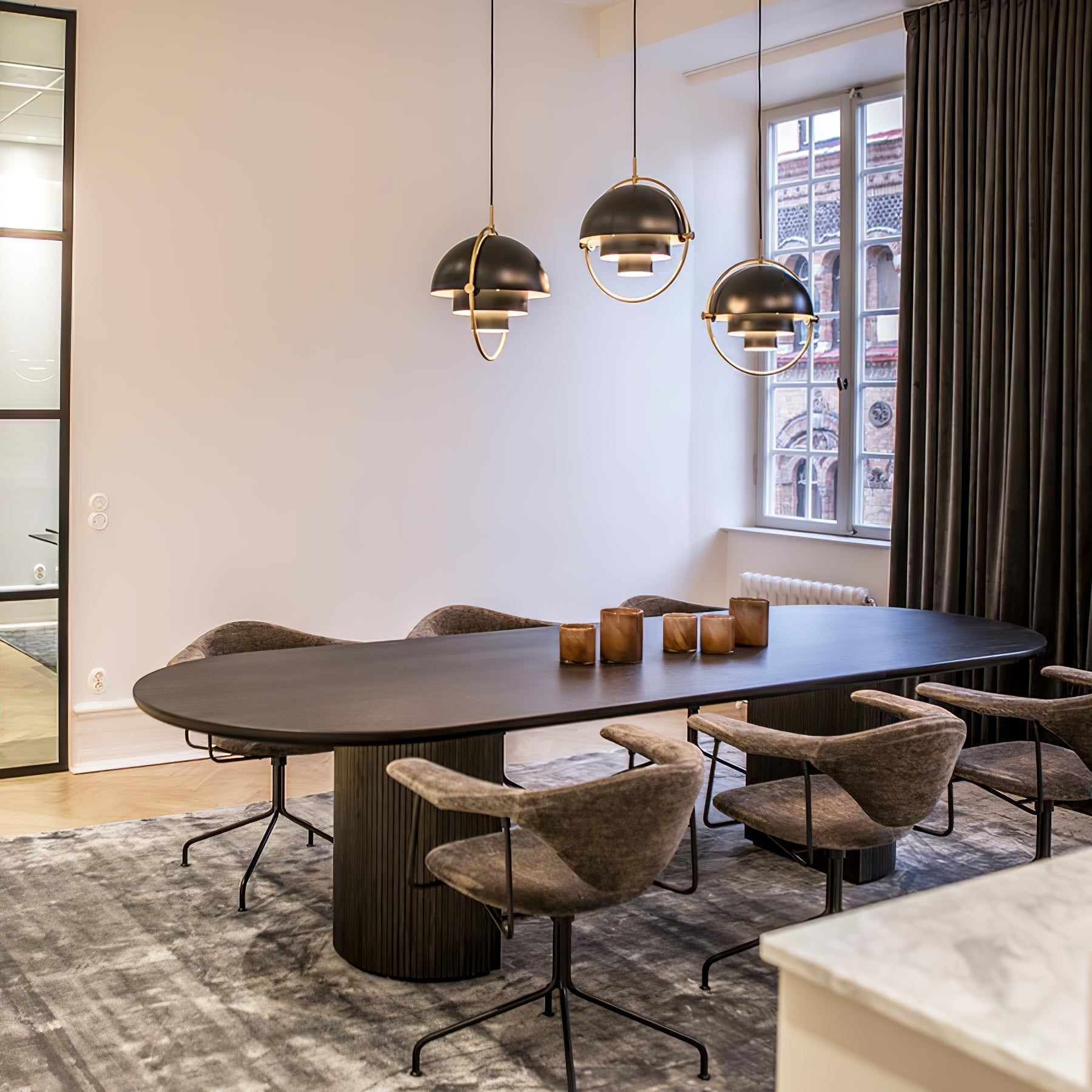 Deformed Ball Pendant Light - Letslighting