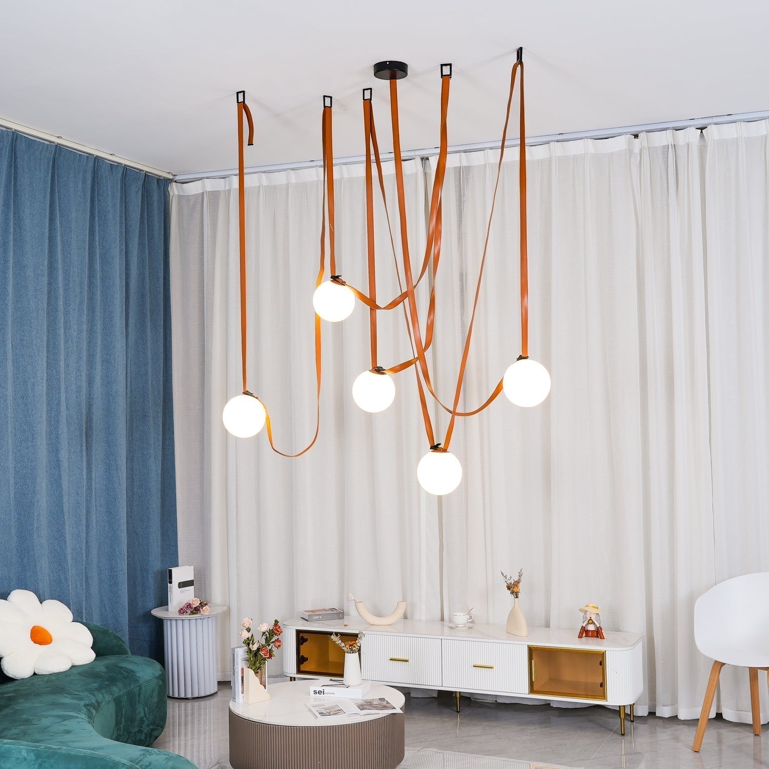 Multiple Belt Art Pendant Light - Letslighting