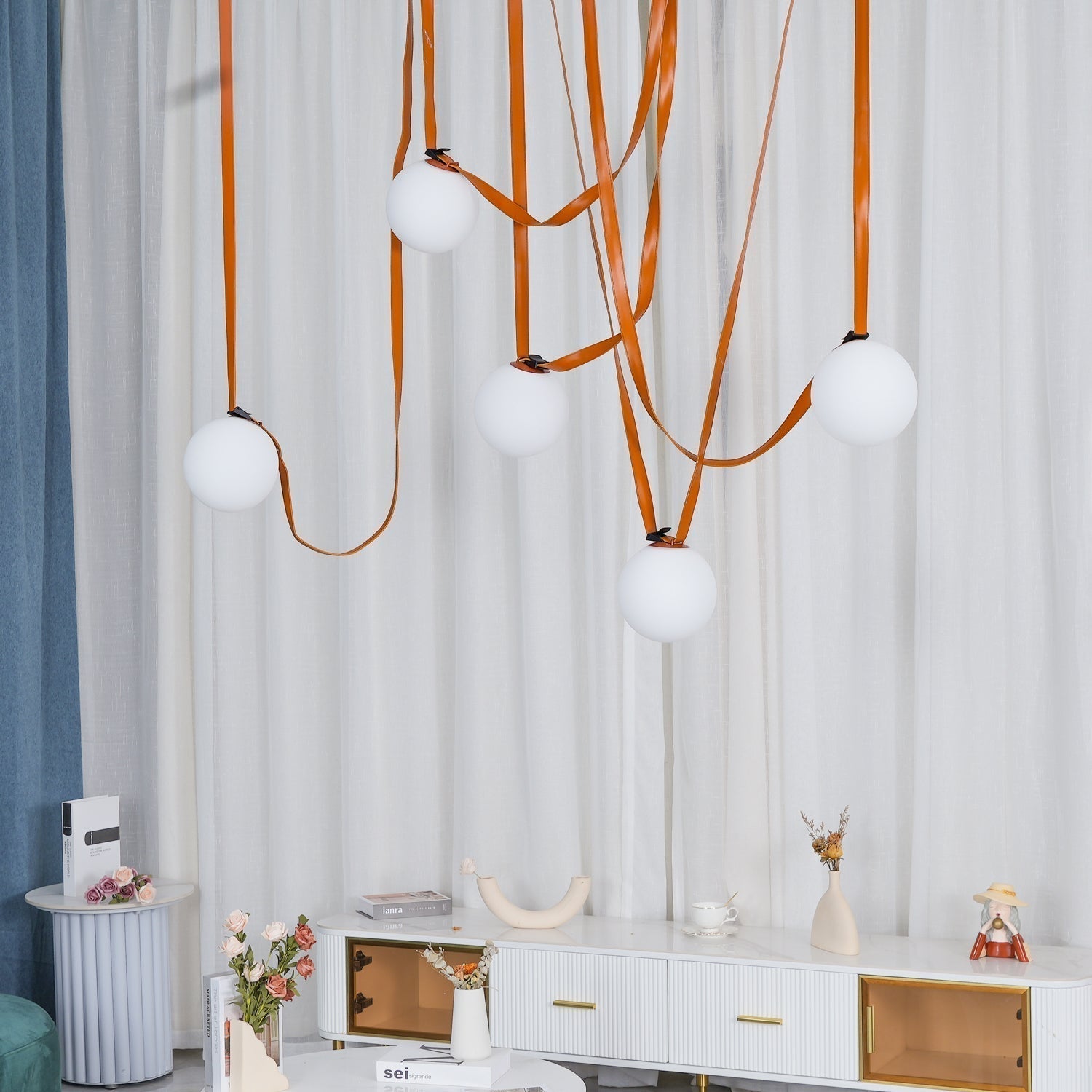 Multiple Belt Art Pendant Light - Letslighting