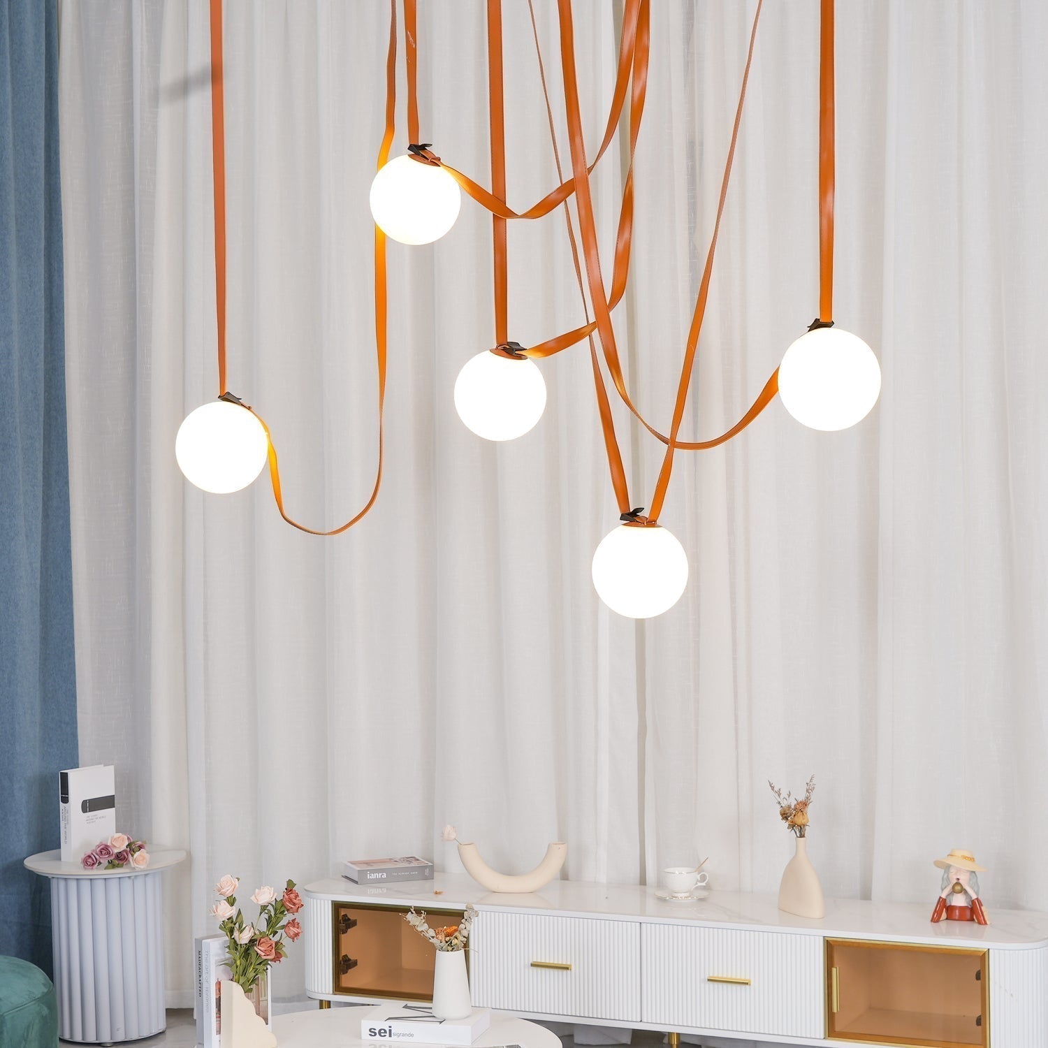 Multiple Belt Art Pendant Light - Letslighting